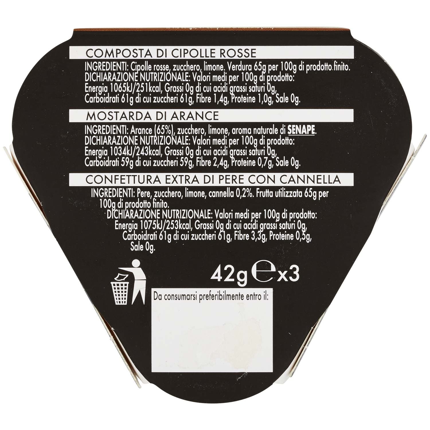 I TESORI Mostarde e Confetture 42g x 3 – immagine 5