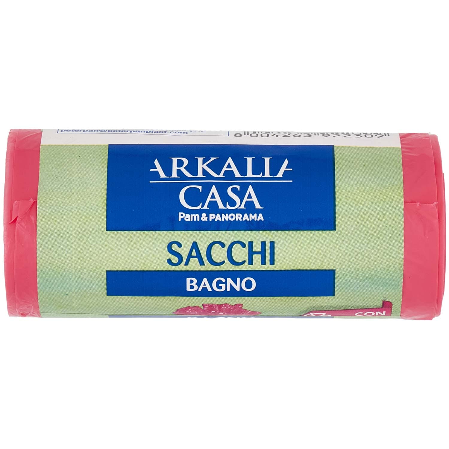 Sacco immondizia bagno con lacci rosa 10lt 35x50cm 20 pezzi – immagine 3