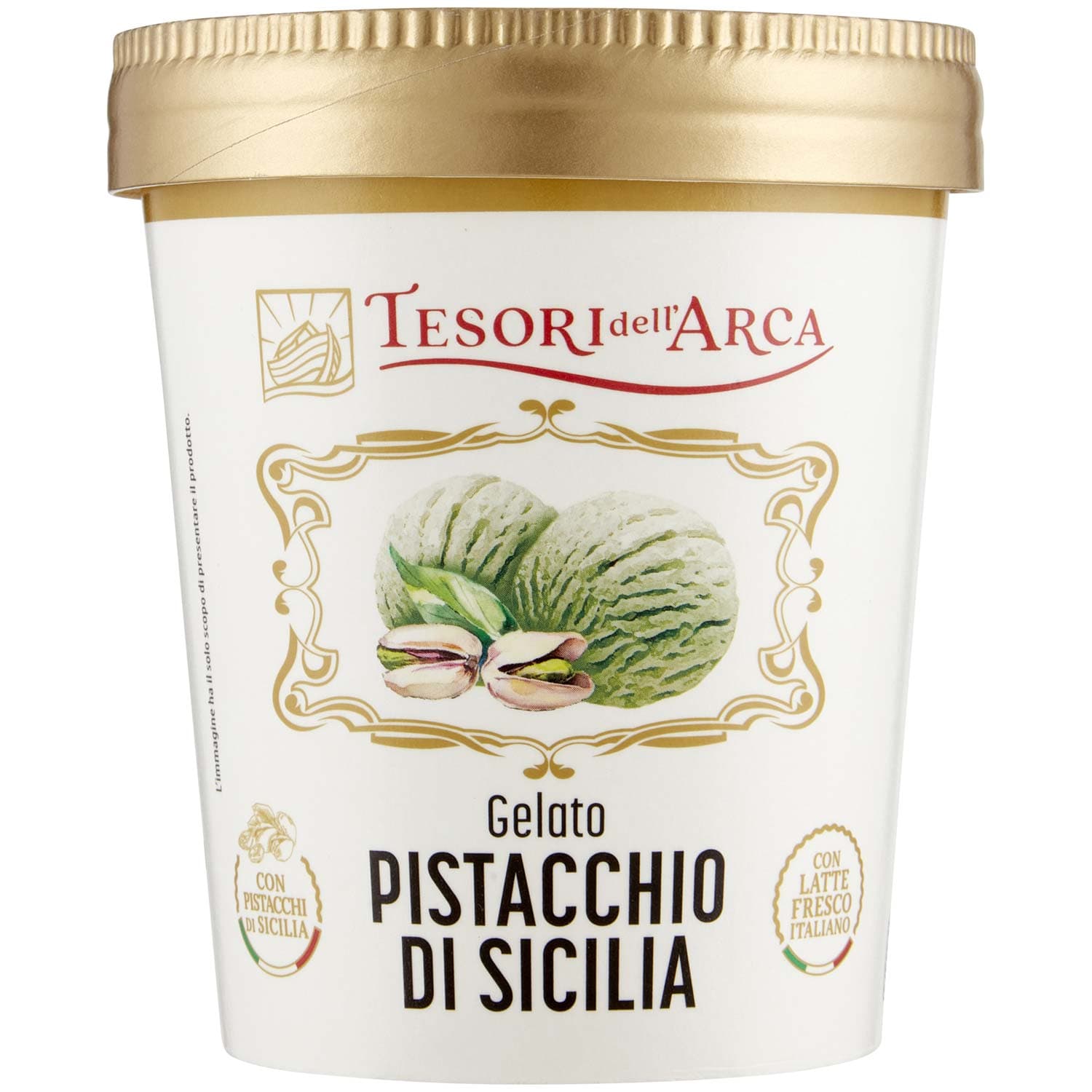 TESORI DELL'ARCA Gelato Pistacchio di Sicilia 300 g – immagine 3