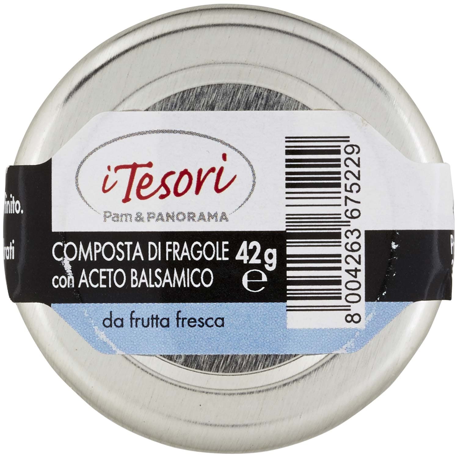 I TESORI Composta di Fragole con Aceto Balsamico 42 g – immagine 7