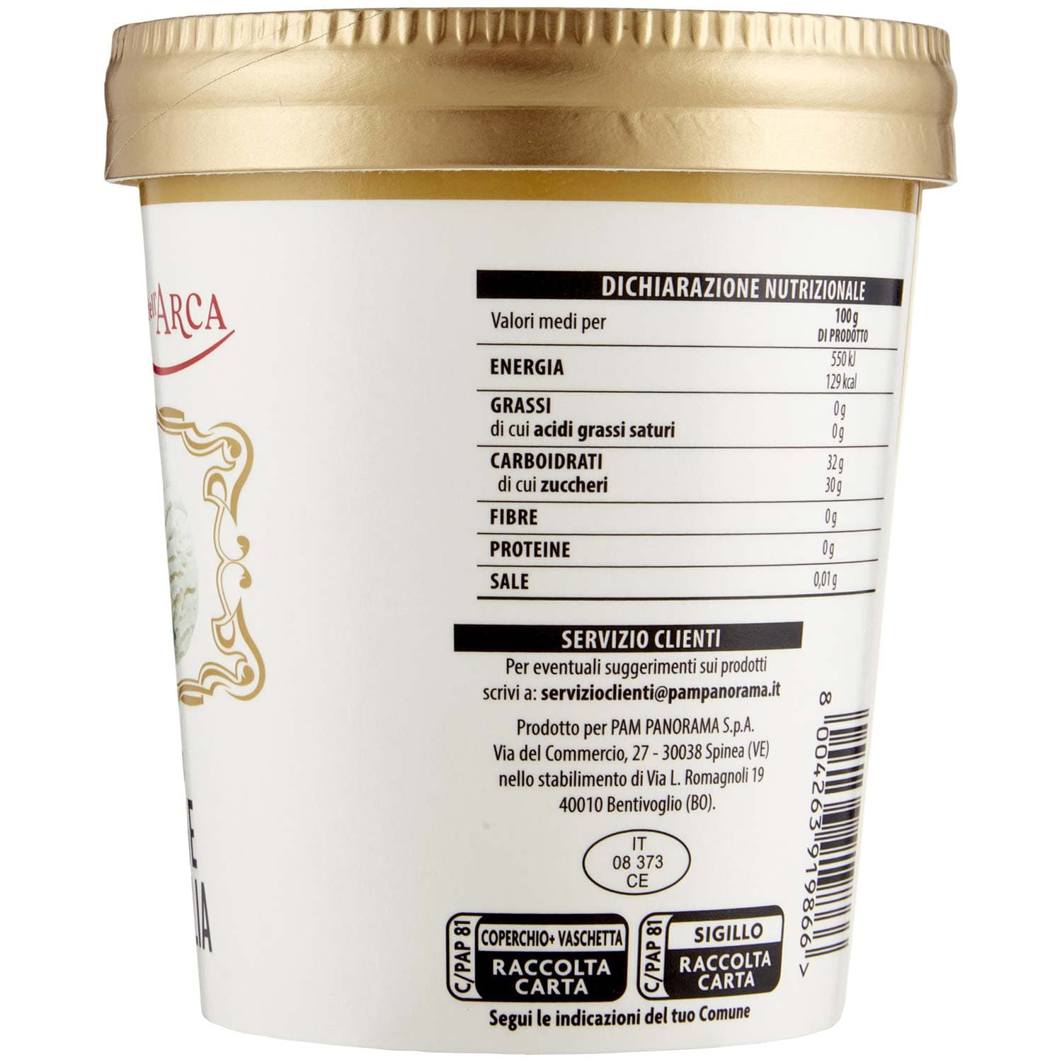 TESORI DELL'ARCA Sorbetto Limone di Sicilia 300 g – immagine 6
