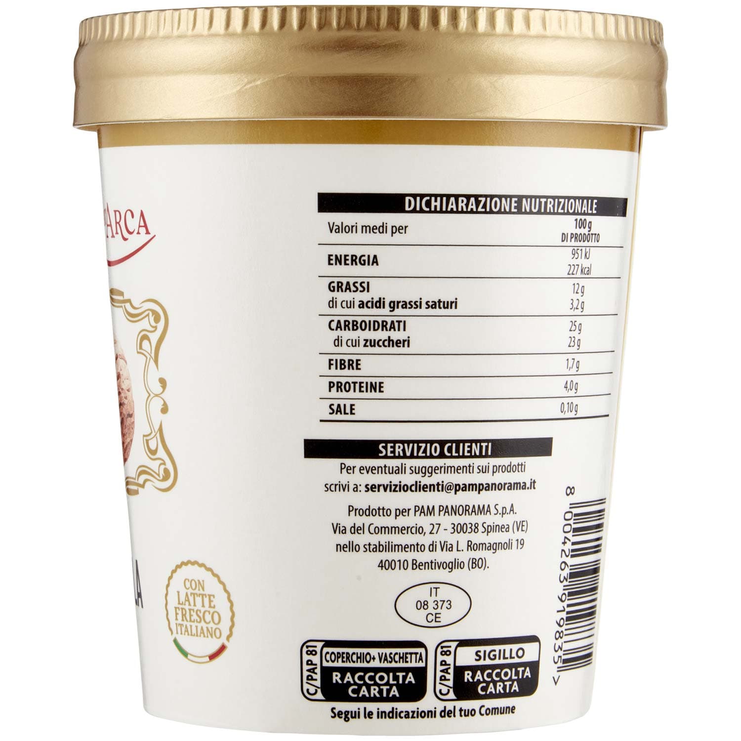 TESORI DELL'ARCA Gelato Nocciola 300 g – immagine 6