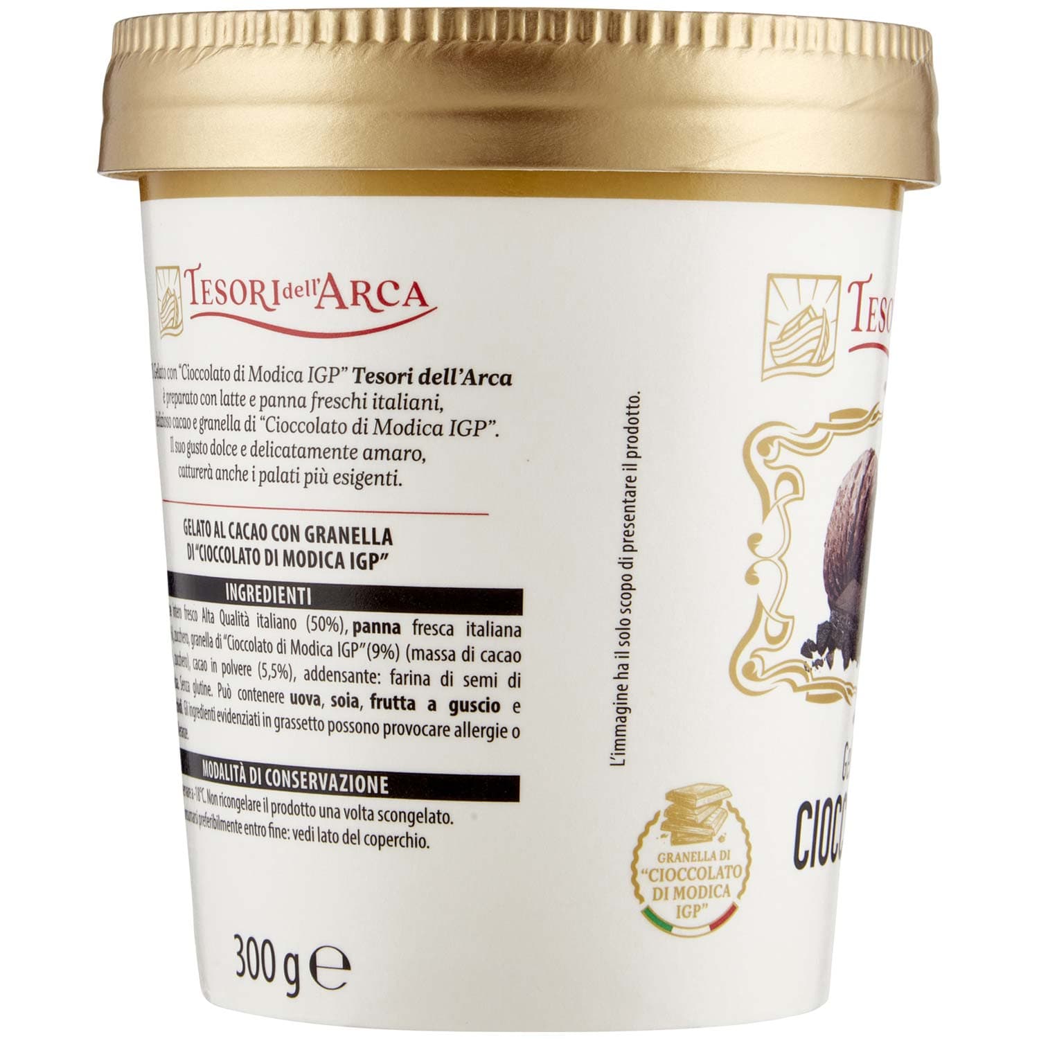 TESORI DELL'ARCA Gelato Cioccolato 300 g – immagine 4