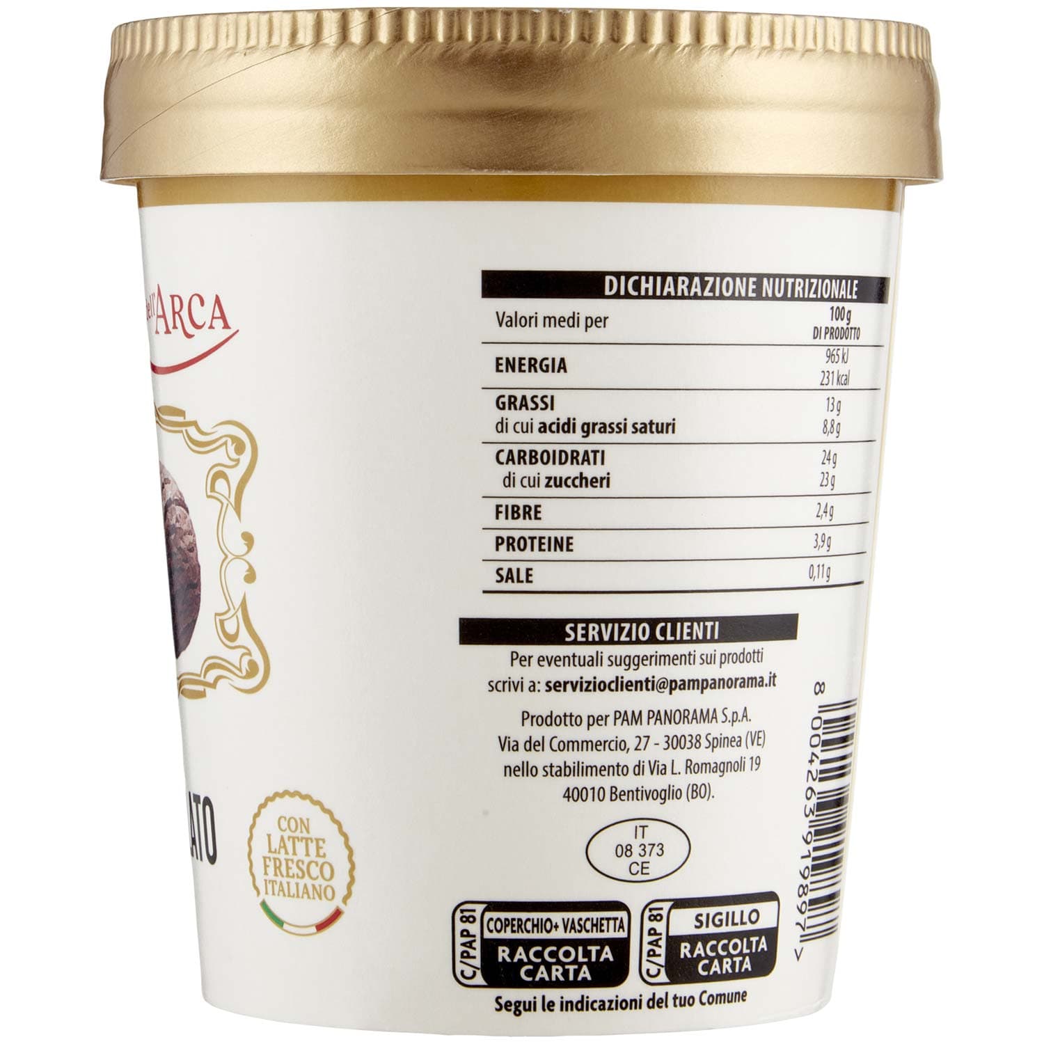 TESORI DELL'ARCA Gelato Cioccolato 300 g – immagine 6