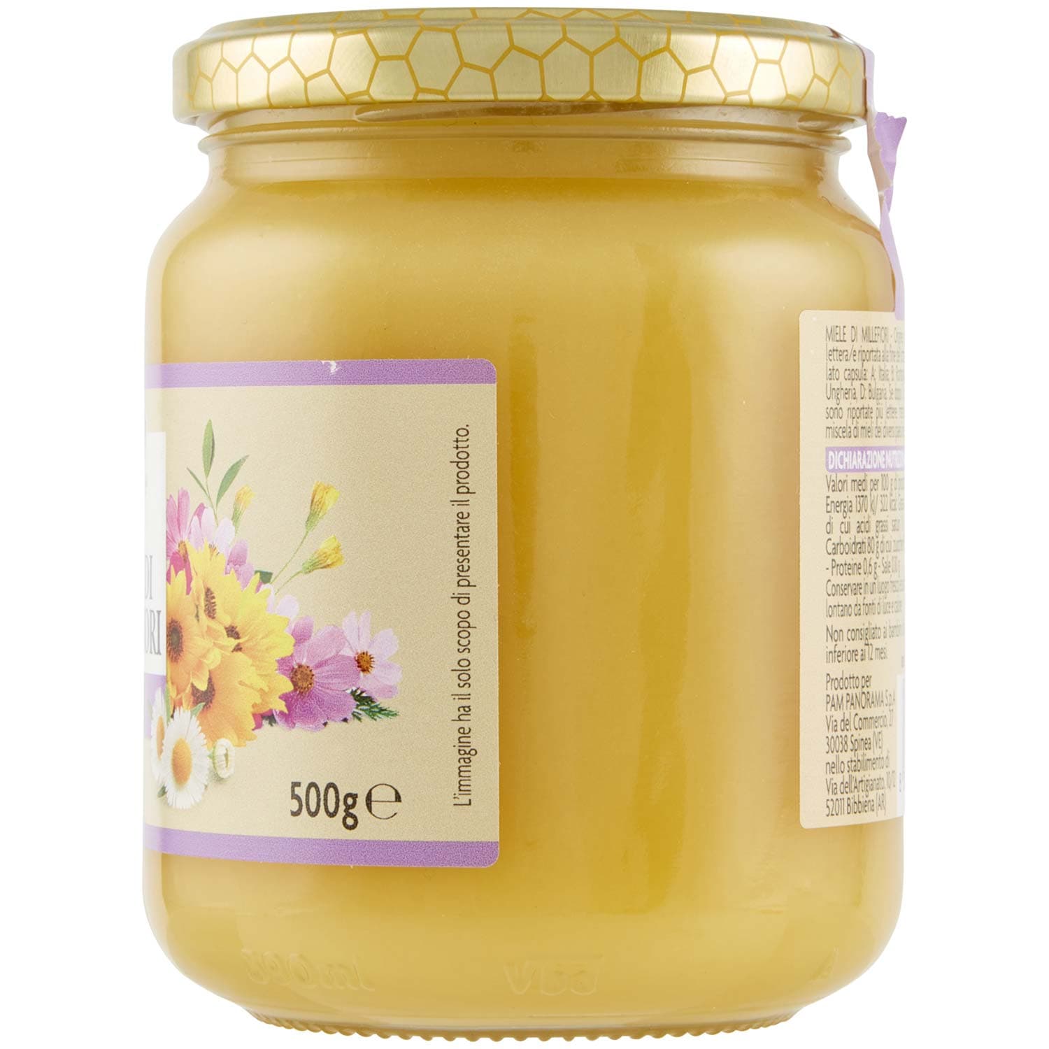 PAM Qualità per te Miele di Millefiori denso 50 0g – immagine 6