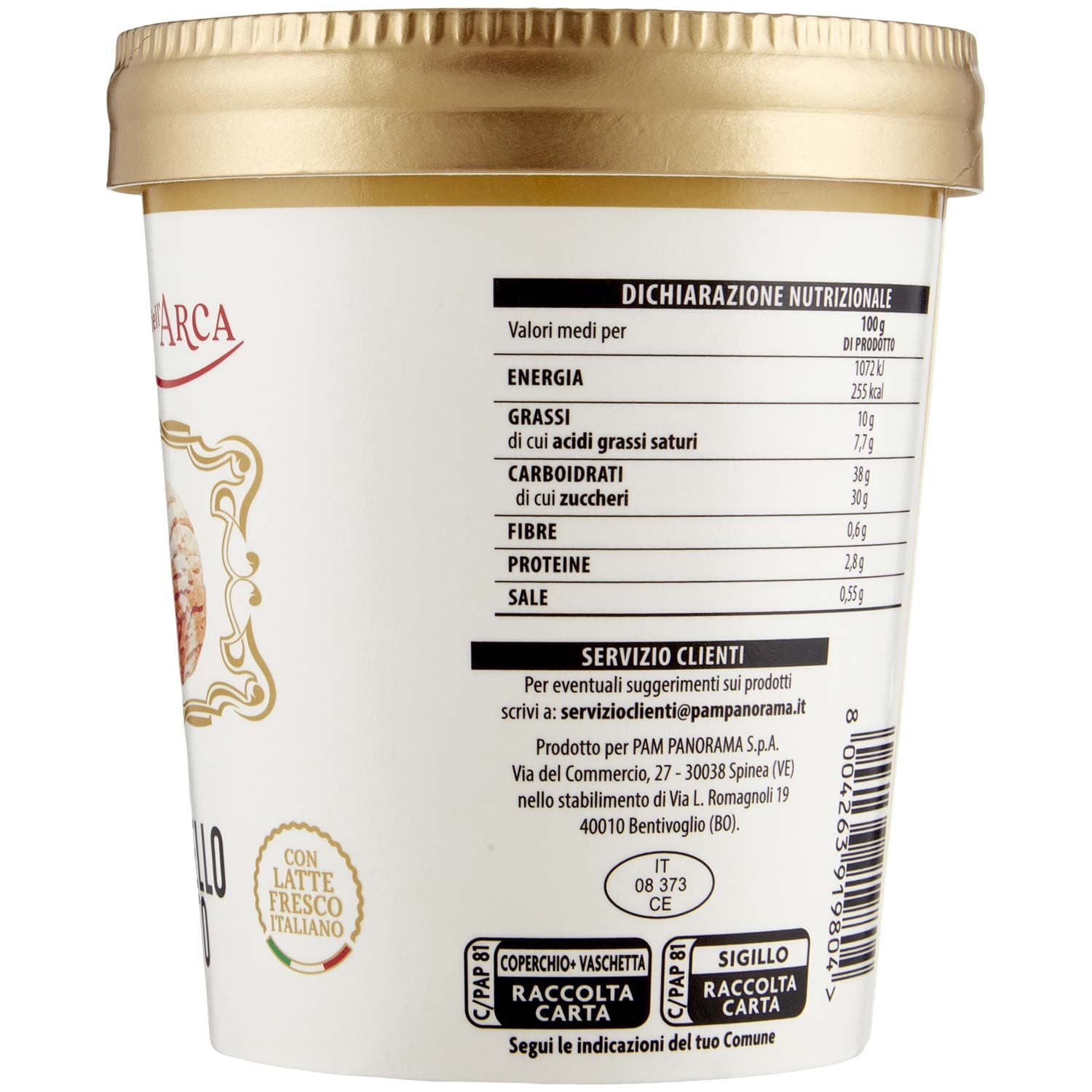 TESORI DELL'ARCA Gelato Caramello Salato 300 g – immagine 6