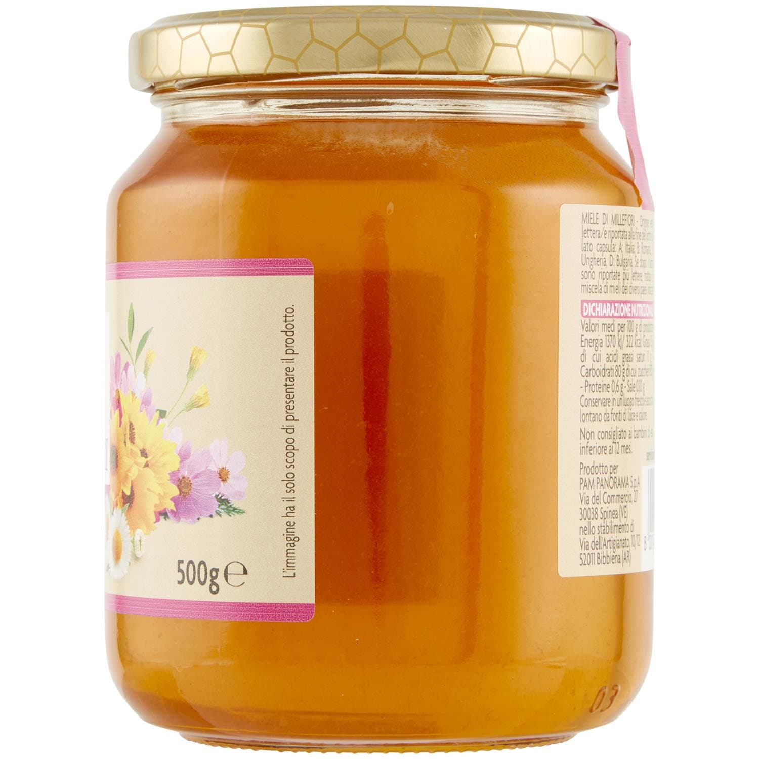 PAM Qualità per te Miele di Millefiori fluido 500 g – immagine 6