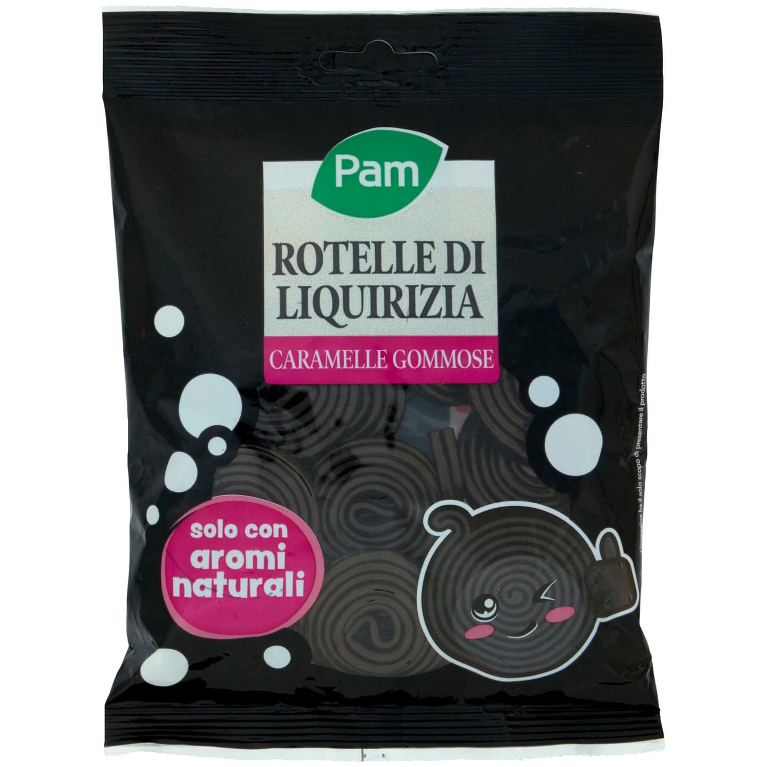 PAM Qualità per te Rotelle caramelle con estratto di liquirizia 175 g – immagine 3