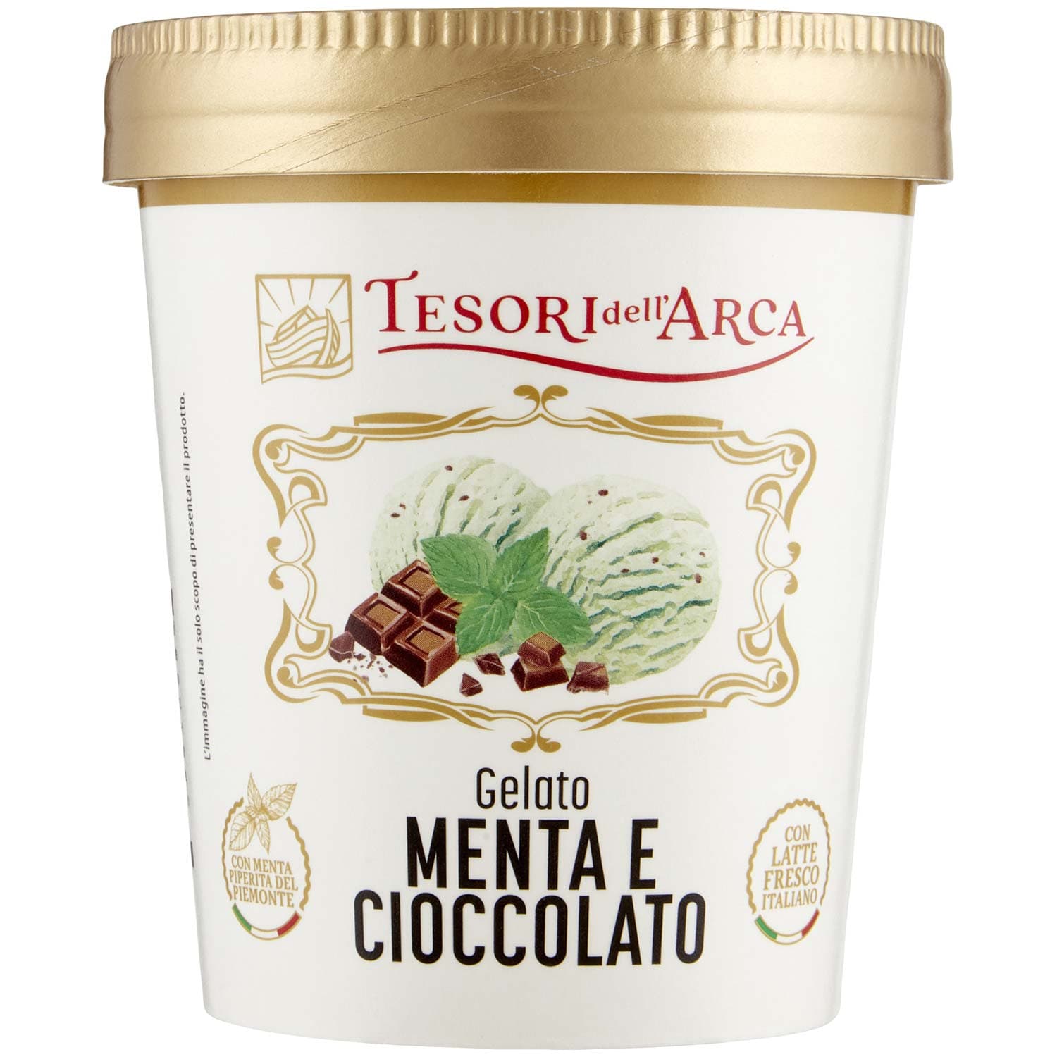 TESORI DELL'ARCA Gelato Menta e Cioccolato 300 g – immagine 3