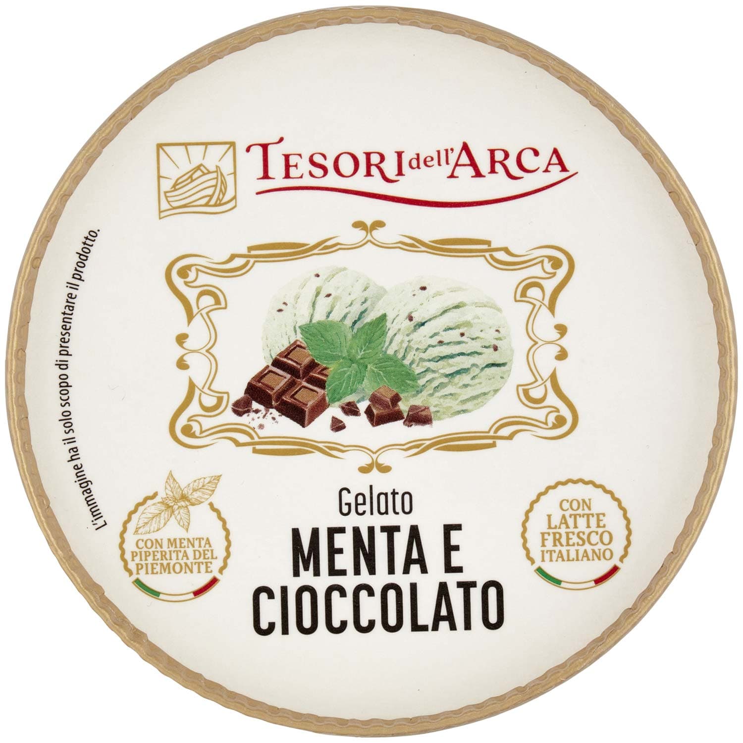 TESORI DELL'ARCA Gelato Menta e Cioccolato 300 g – immagine 7