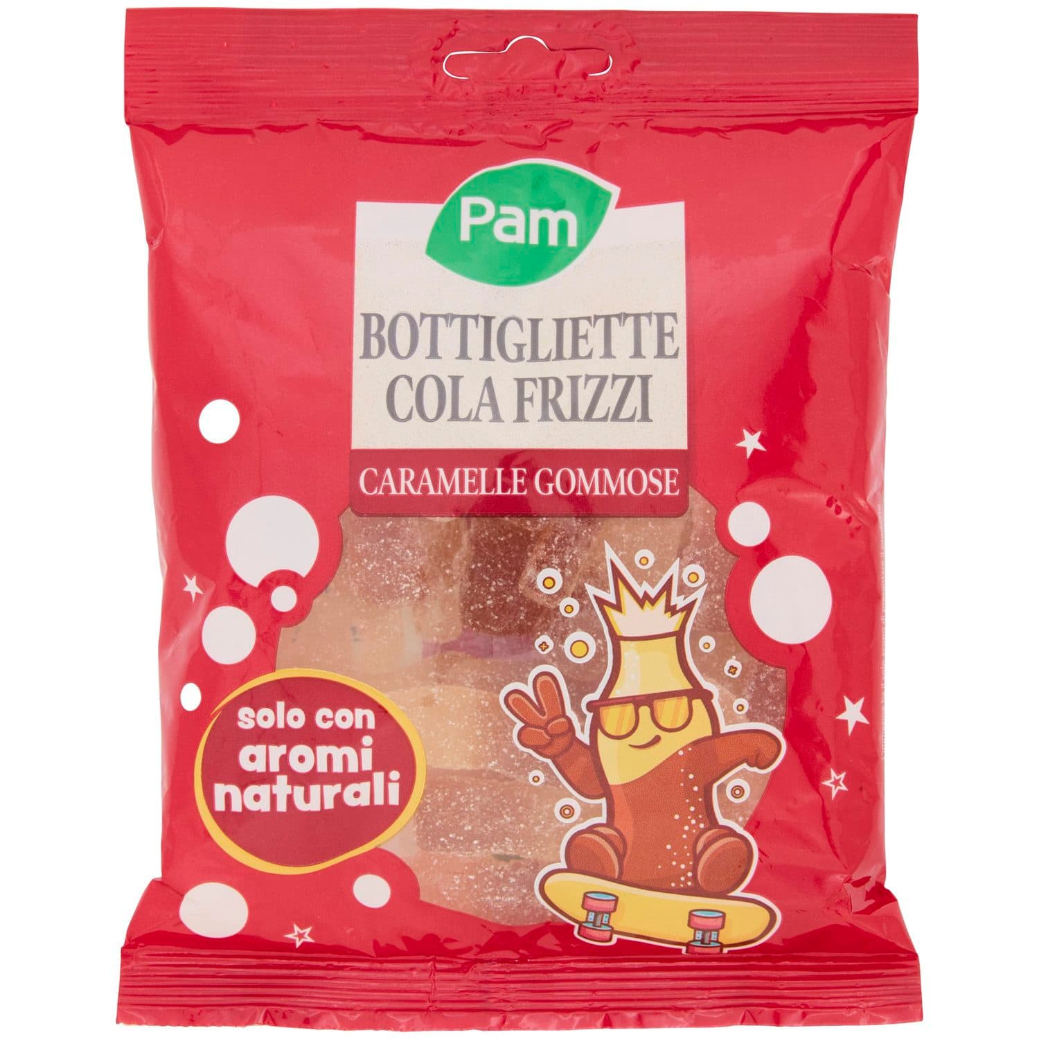 PAM Bottigliette Cola Frizzi Caramelle Gommose 175 g – immagine 3