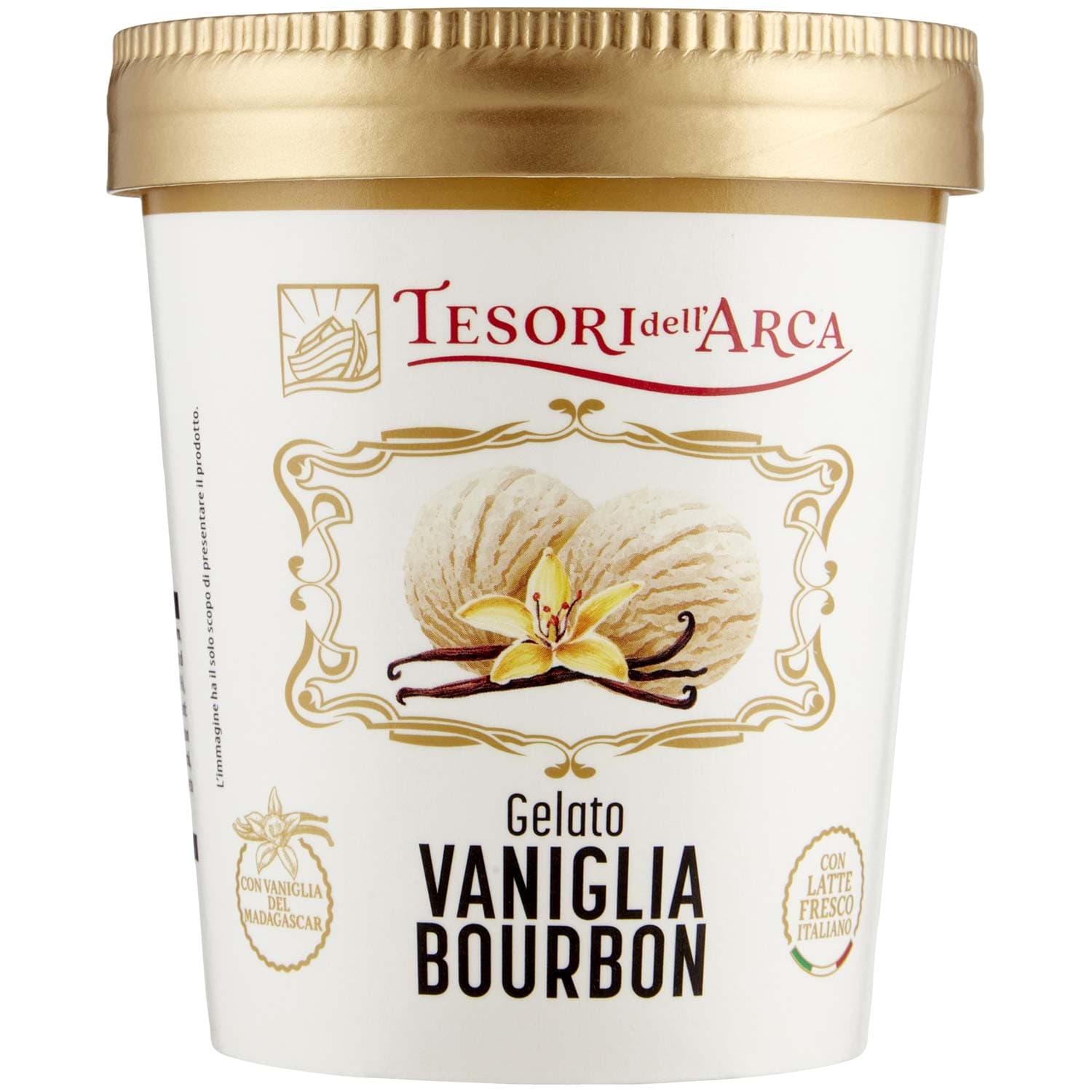 TESORI DELL'ARCA Gelato Vaniglia Bourbon 300 g – immagine 3