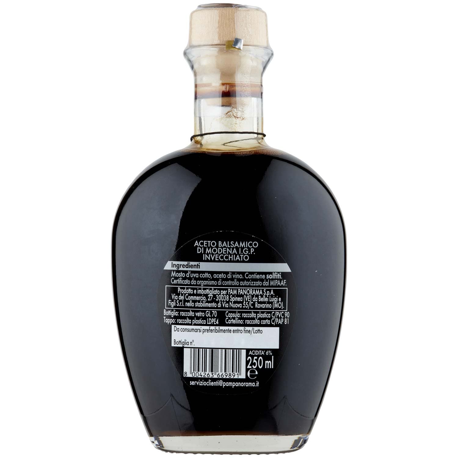 I TESORI Aceto Balsamico di Modena I.G.P. Invecchiato 250 ml – immagine 5