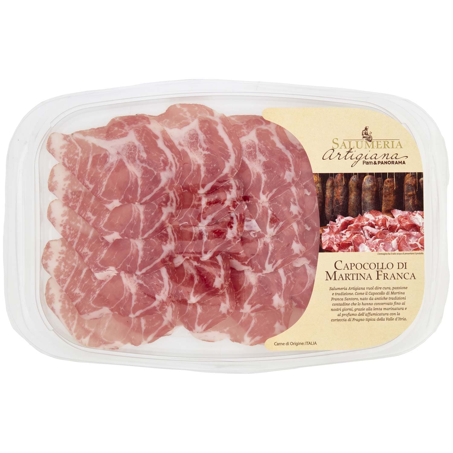 SALUMERIA ARTIGIANA Capocollo di Martina Franca 80 g – immagine 3