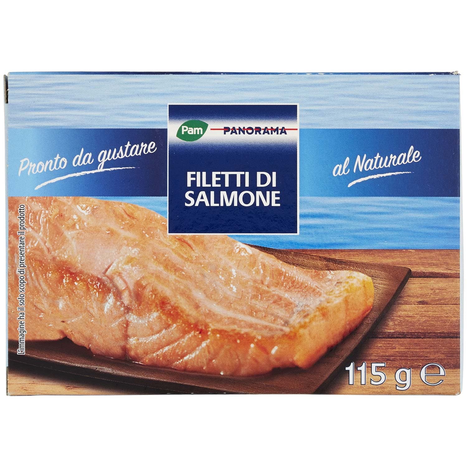 PAM PANORAMA Filetti di Salmone al Naturale 115 g – immagine 3