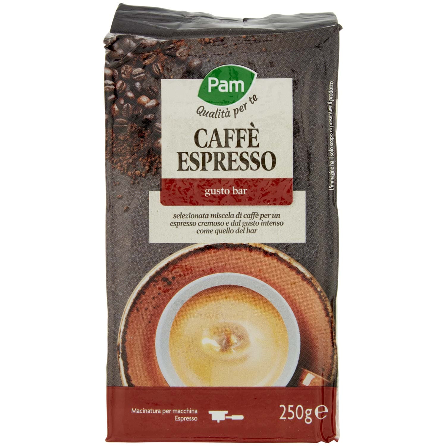 PAM Qualità per te Caffè Espresso gusto bar 250 g – immagine 3