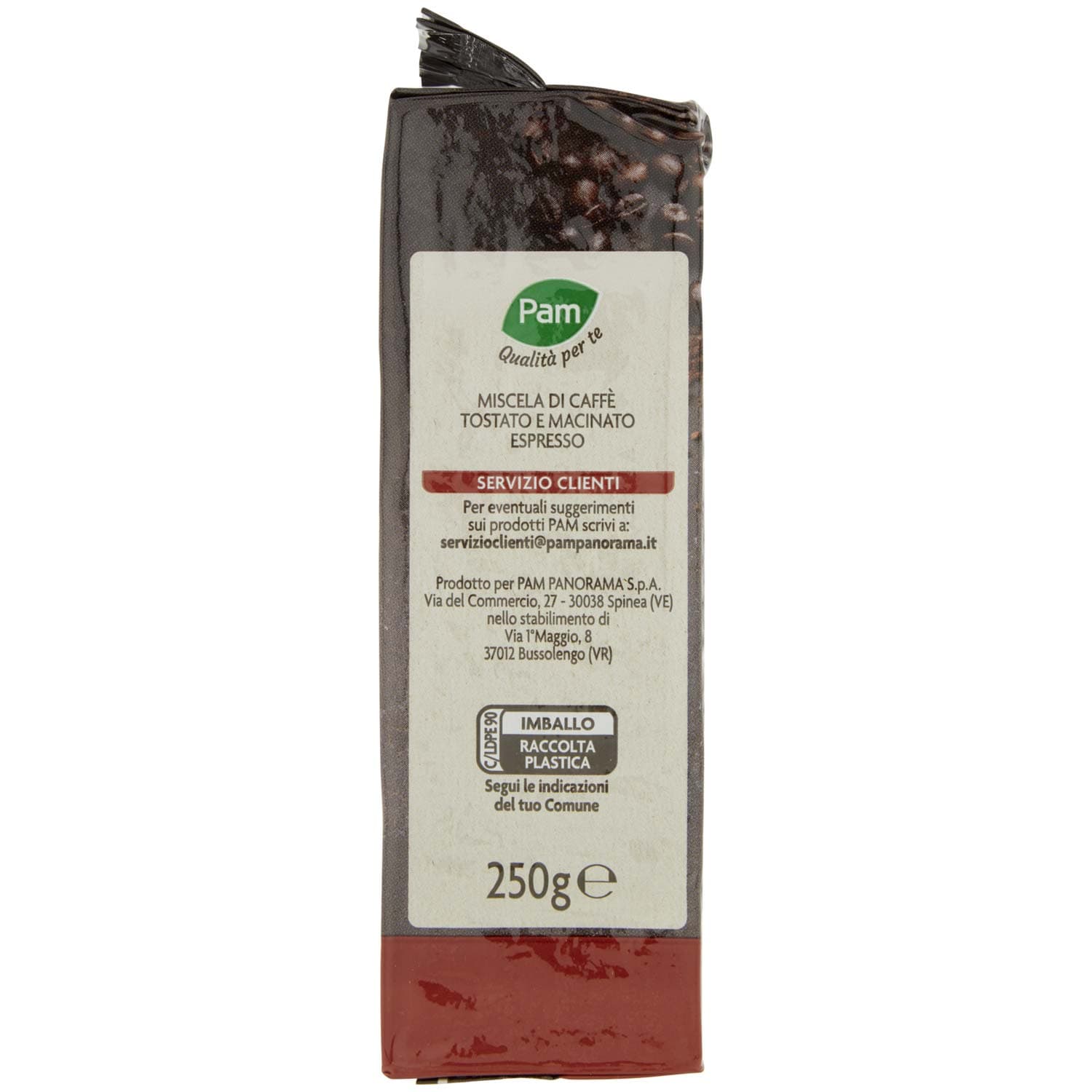 PAM Qualità per te Caffè Espresso gusto bar 250 g – immagine 4