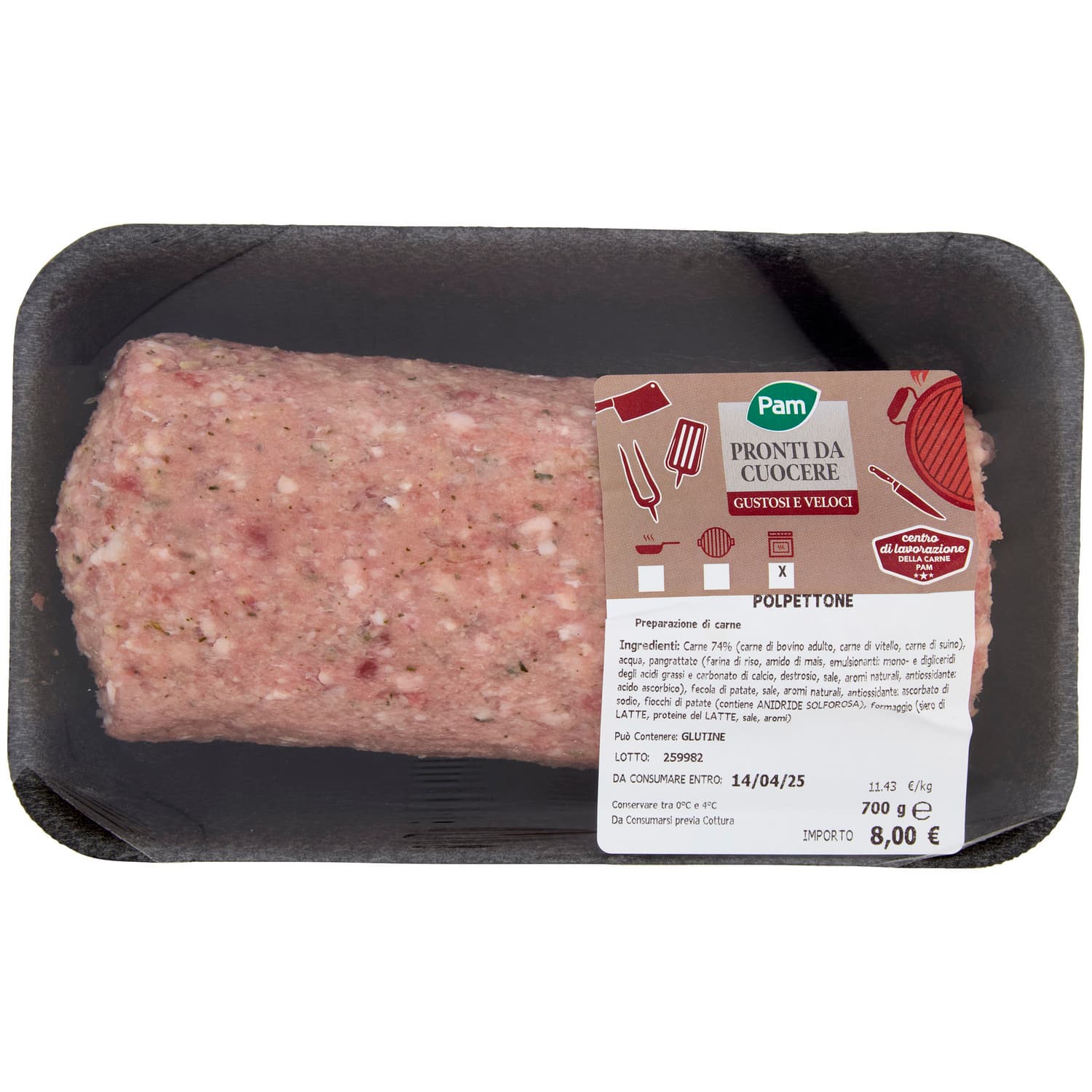 FRESCHE BONTÁ Polpettone 700 g – immagine 3