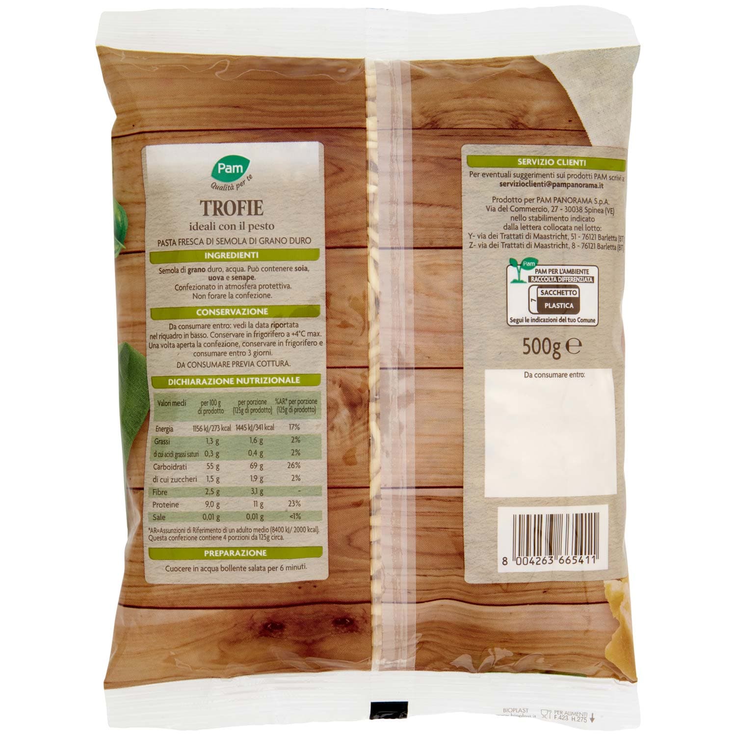 PAM Qualità per te Trofie ideali con il pesto 500 g – immagine 5