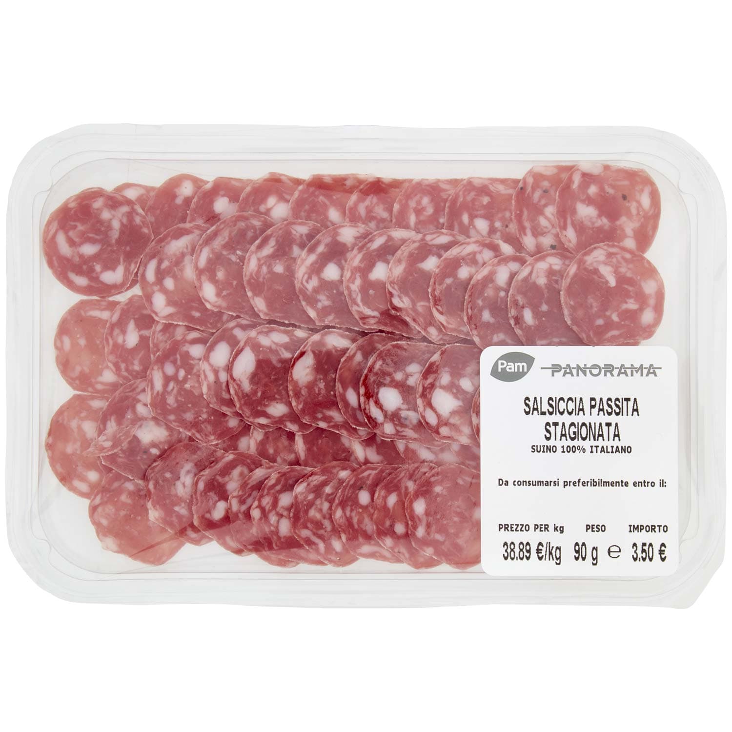 PAM PANORAMA Salsiccia Passita Stagionata 90 g – immagine 3