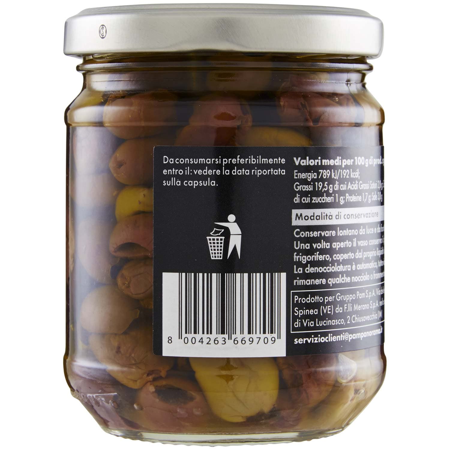 Raineri Olive Taggiasche Denocciolate in Olio Extra Vergine di Oliva 33% 180 g – immagine 5