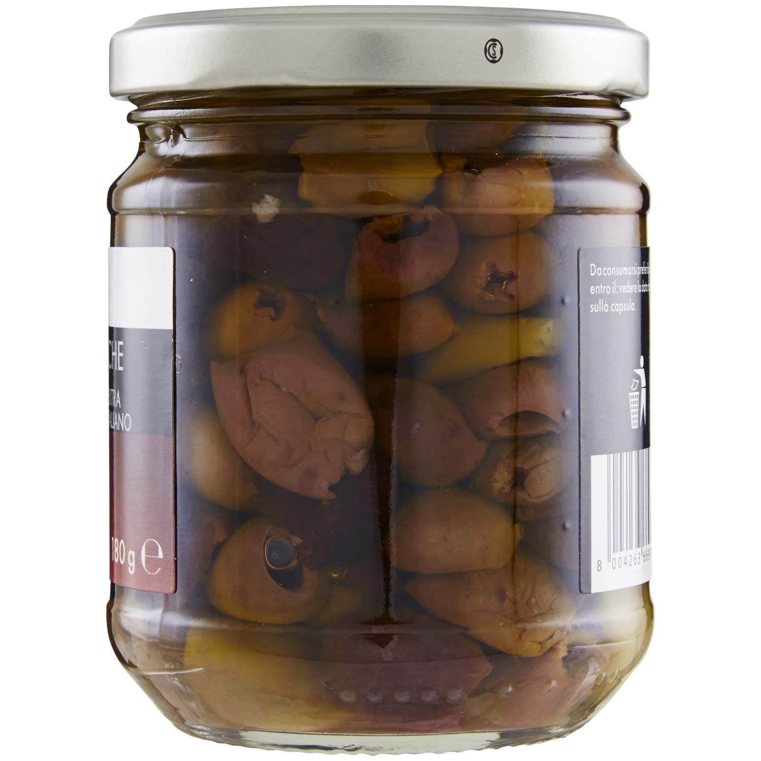 Raineri Olive Taggiasche Denocciolate in Olio Extra Vergine di Oliva 33% 180 g – immagine 6