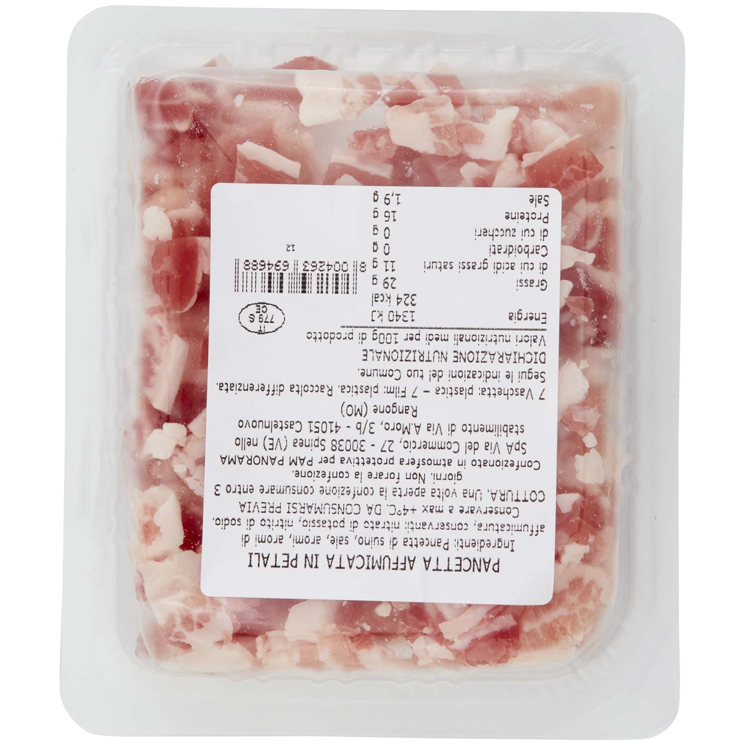 PAM PANORAMA Pancetta Affumicata in petali 100 gg – immagine 5