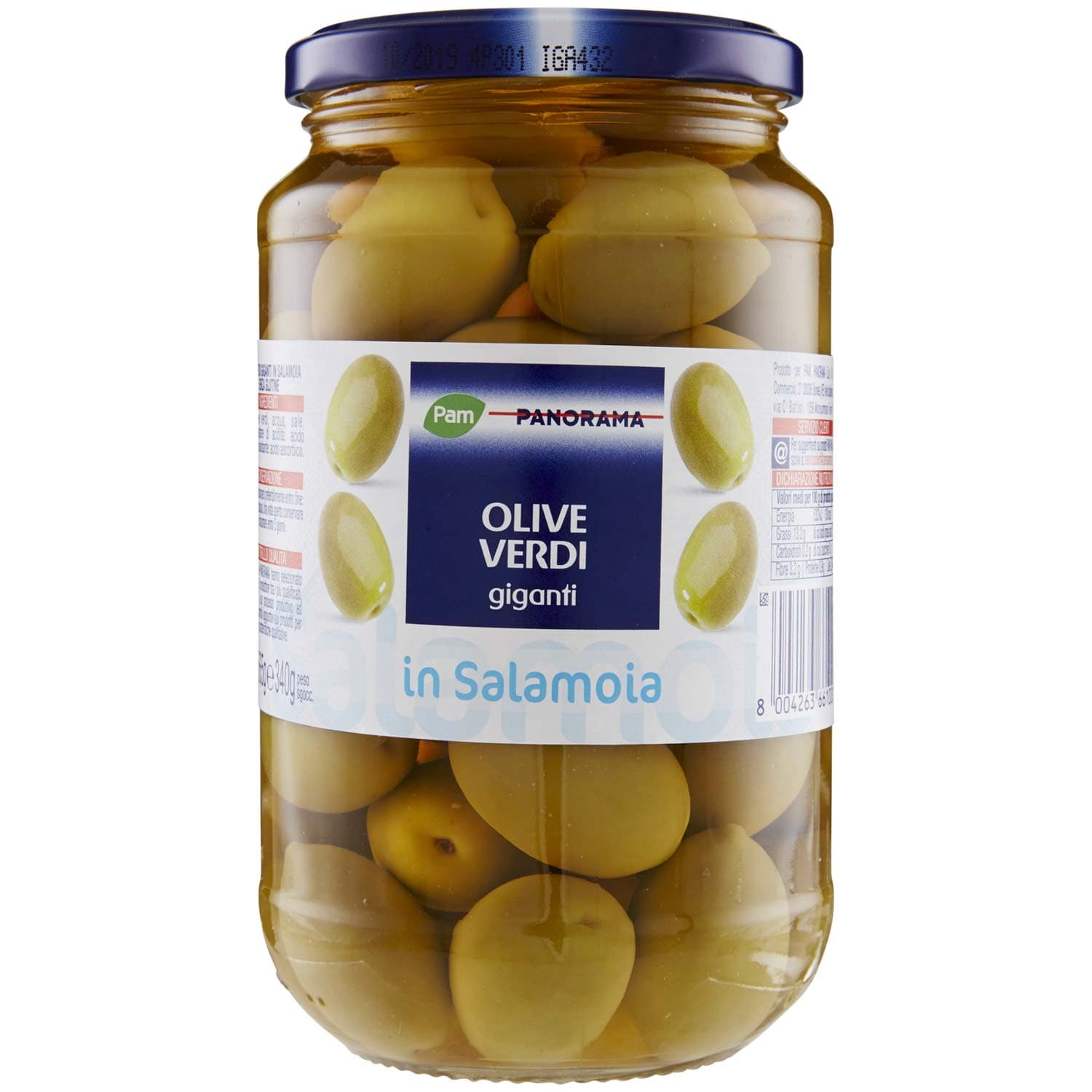 PAM PANORAMA Olive Verdi giganti in Salamoia 565 g – immagine 3