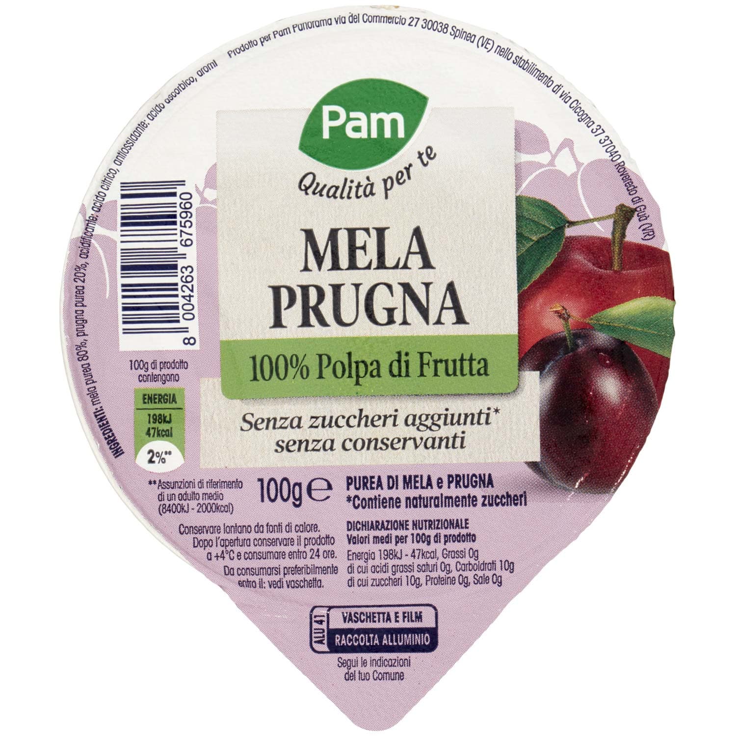 PAM Qualità per te Mela Prugna 100 g – immagine 3