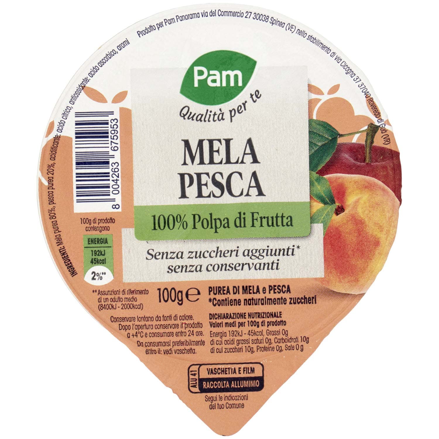 PAM Qualità per te Mela Pesca 100 g – immagine 3