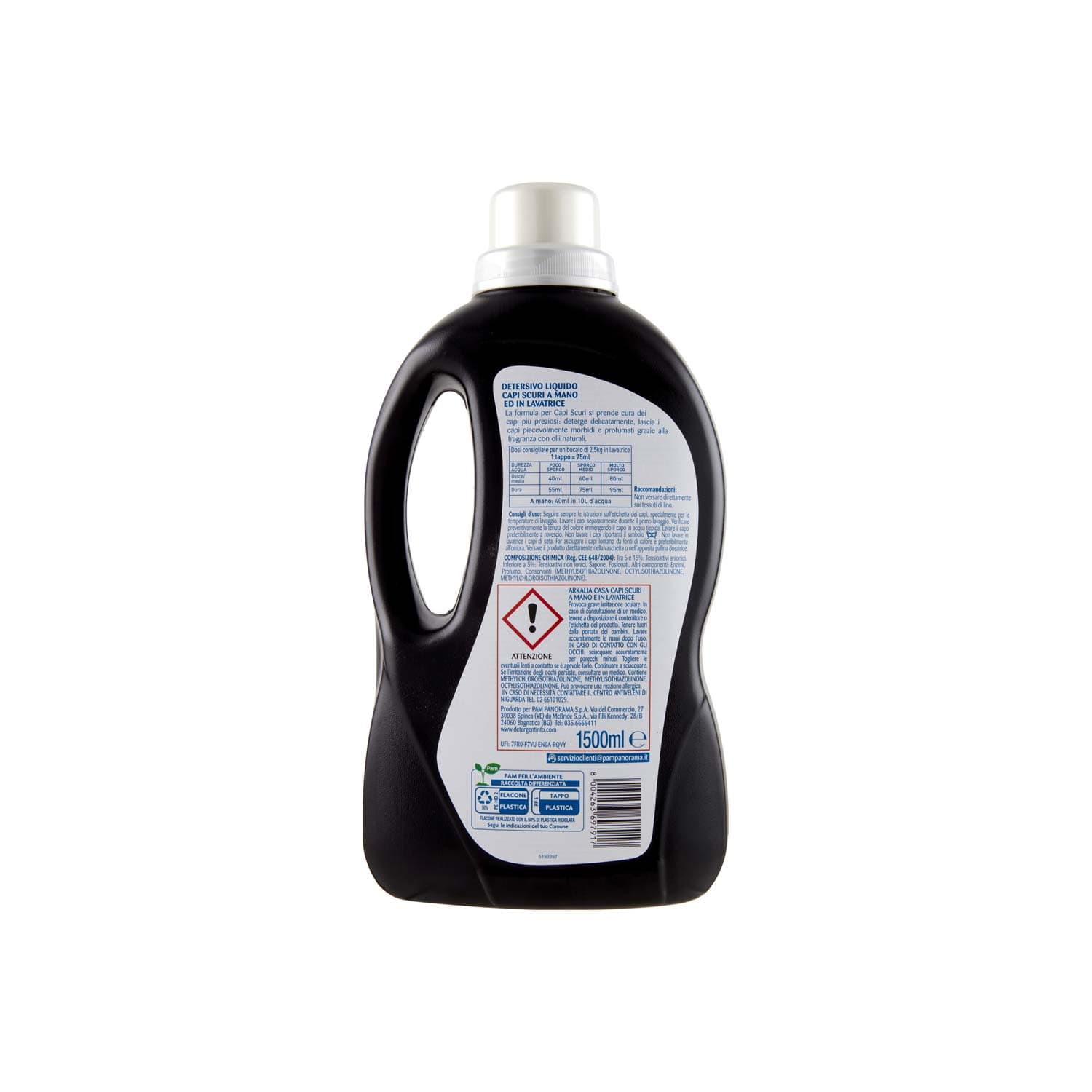 ARKALIA CASA Capi Scuri a Mano e in Lavatrice 1500 ml – immagine 5