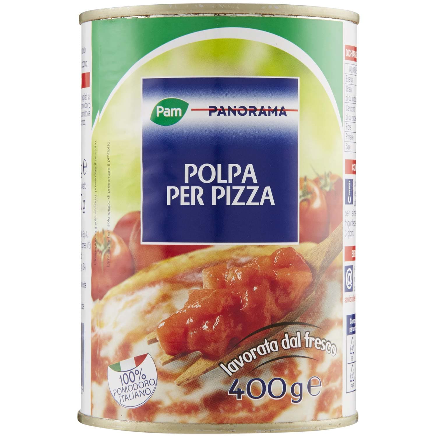 PAM PANORAMA Polpa per Pizza 400 g – immagine 3