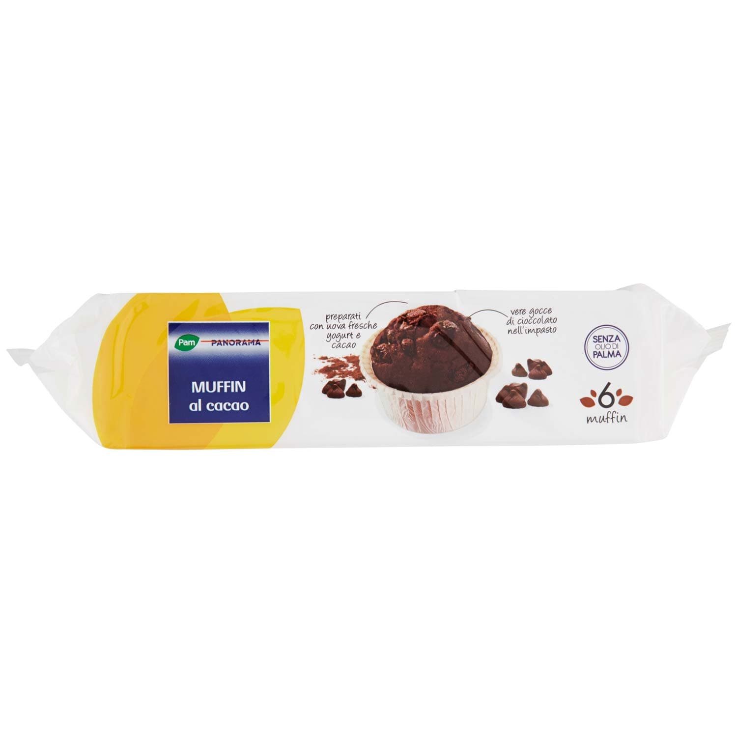 PAM PANORAMA Muffin al cacao 252g (42g x 6) – immagine 6