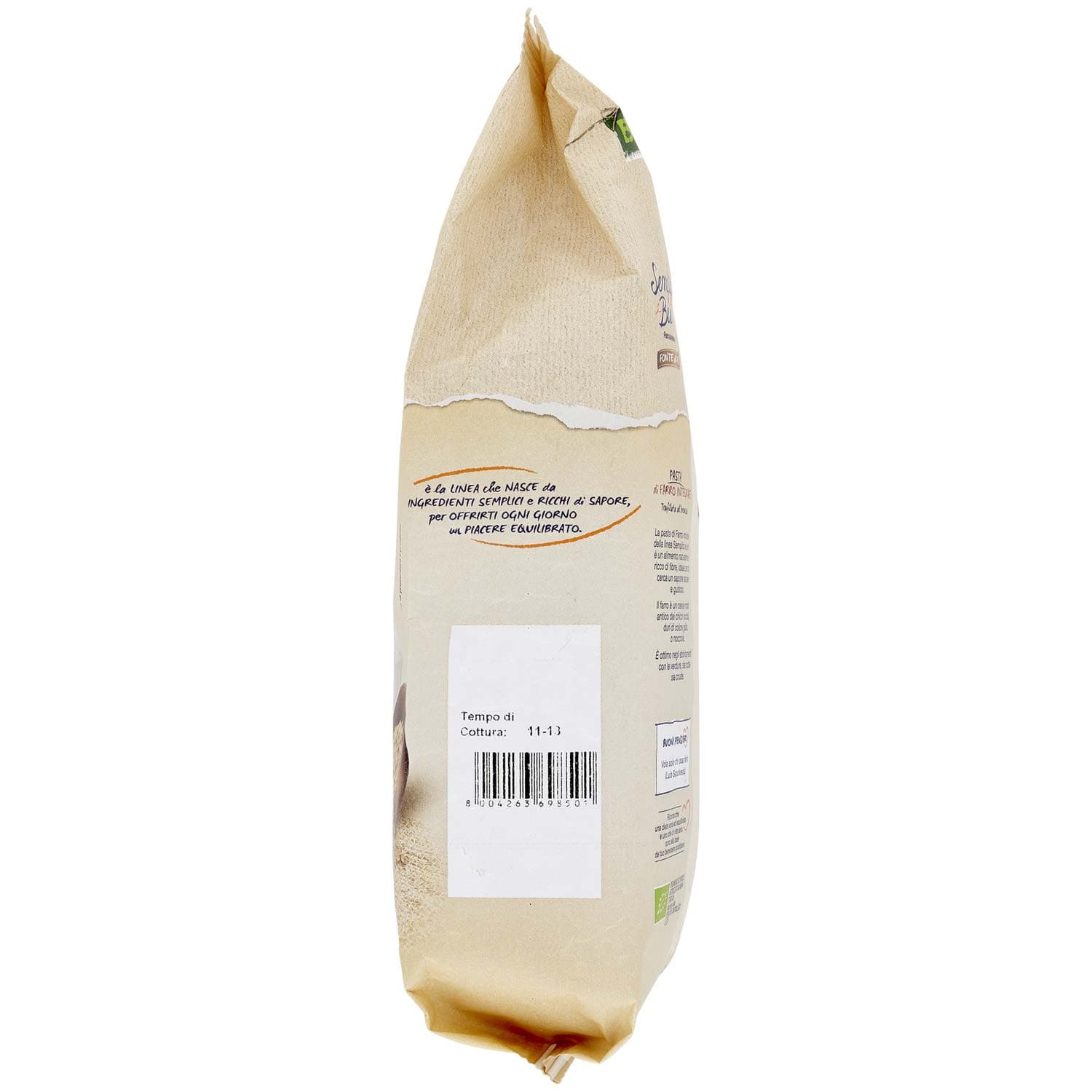 SEMPLICI E BUONI Fonte di Fibre Penne di Farro Integrale BIO 500 g – immagine 6