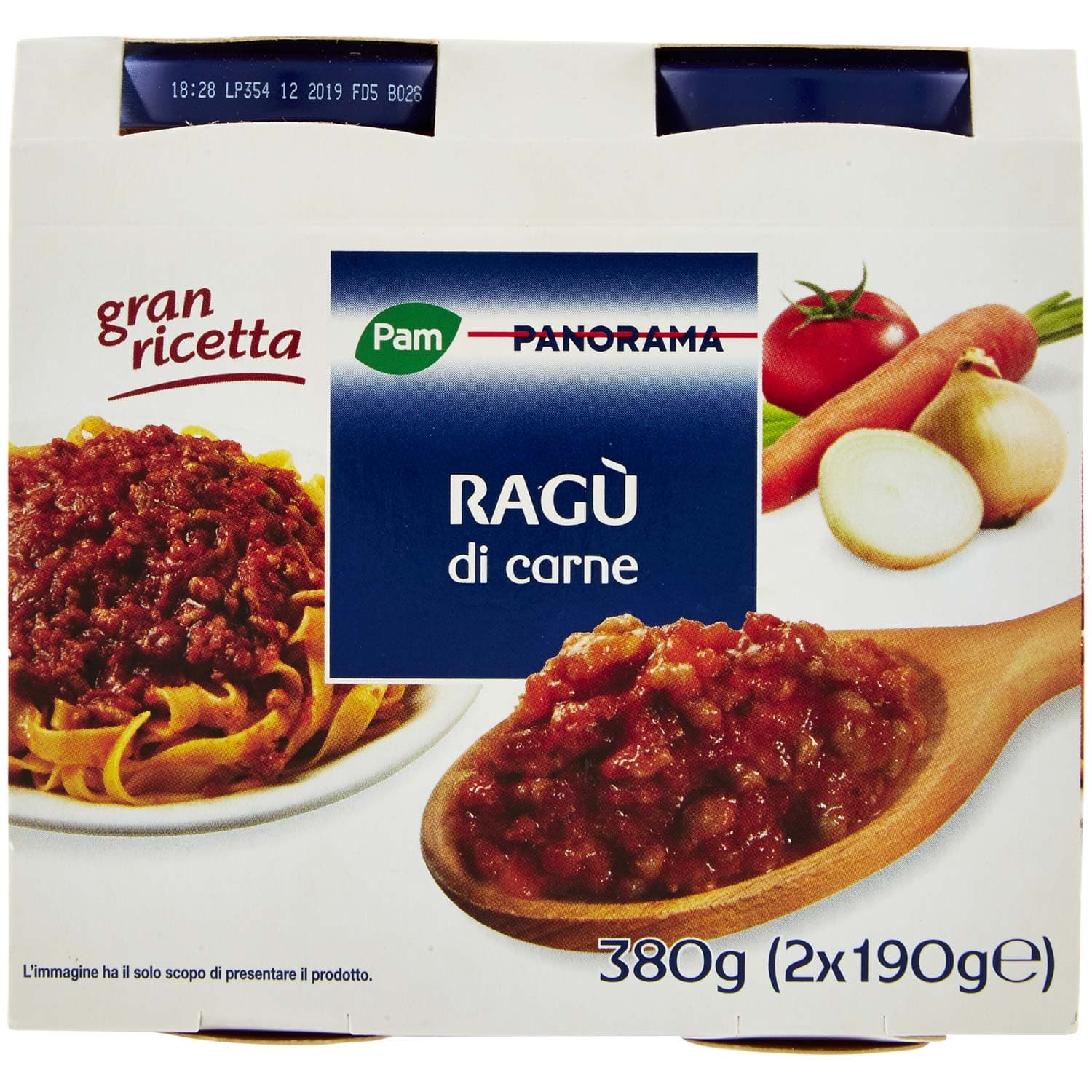 PAM PANORAMA Ragù di carne 380g (190g x 2) – immagine 3
