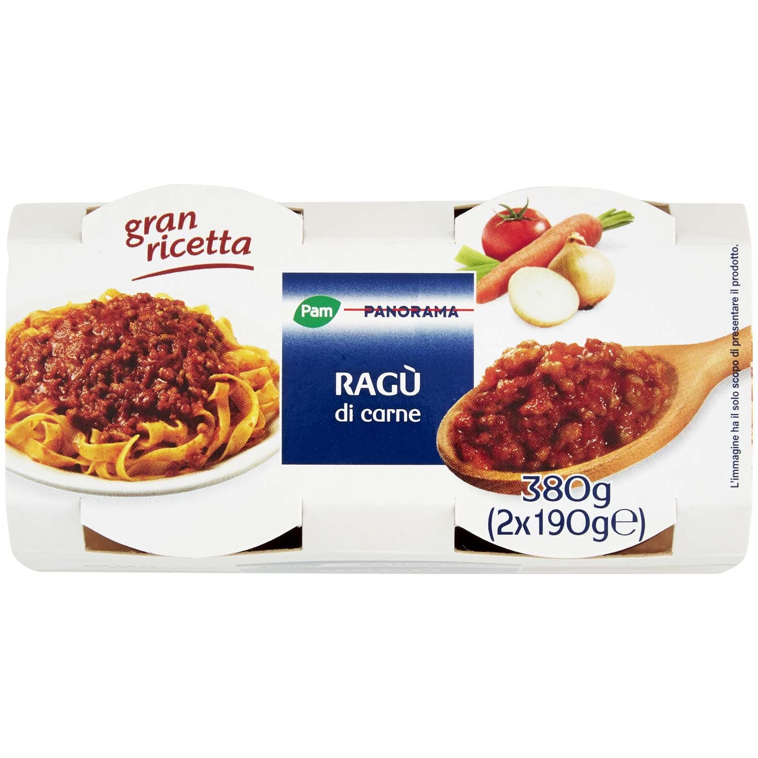 PAM PANORAMA Ragù di carne 380g (190g x 2) – immagine 7