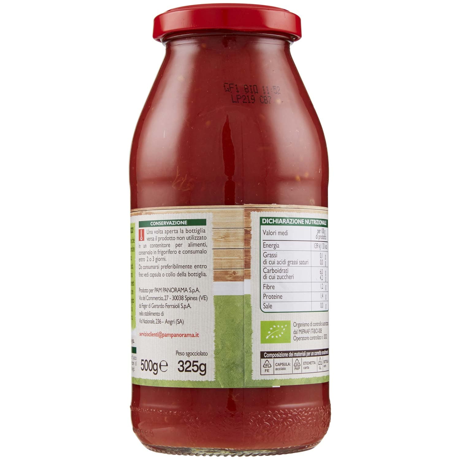 BIO Polpa di pomodoro 500 g – immagine 5