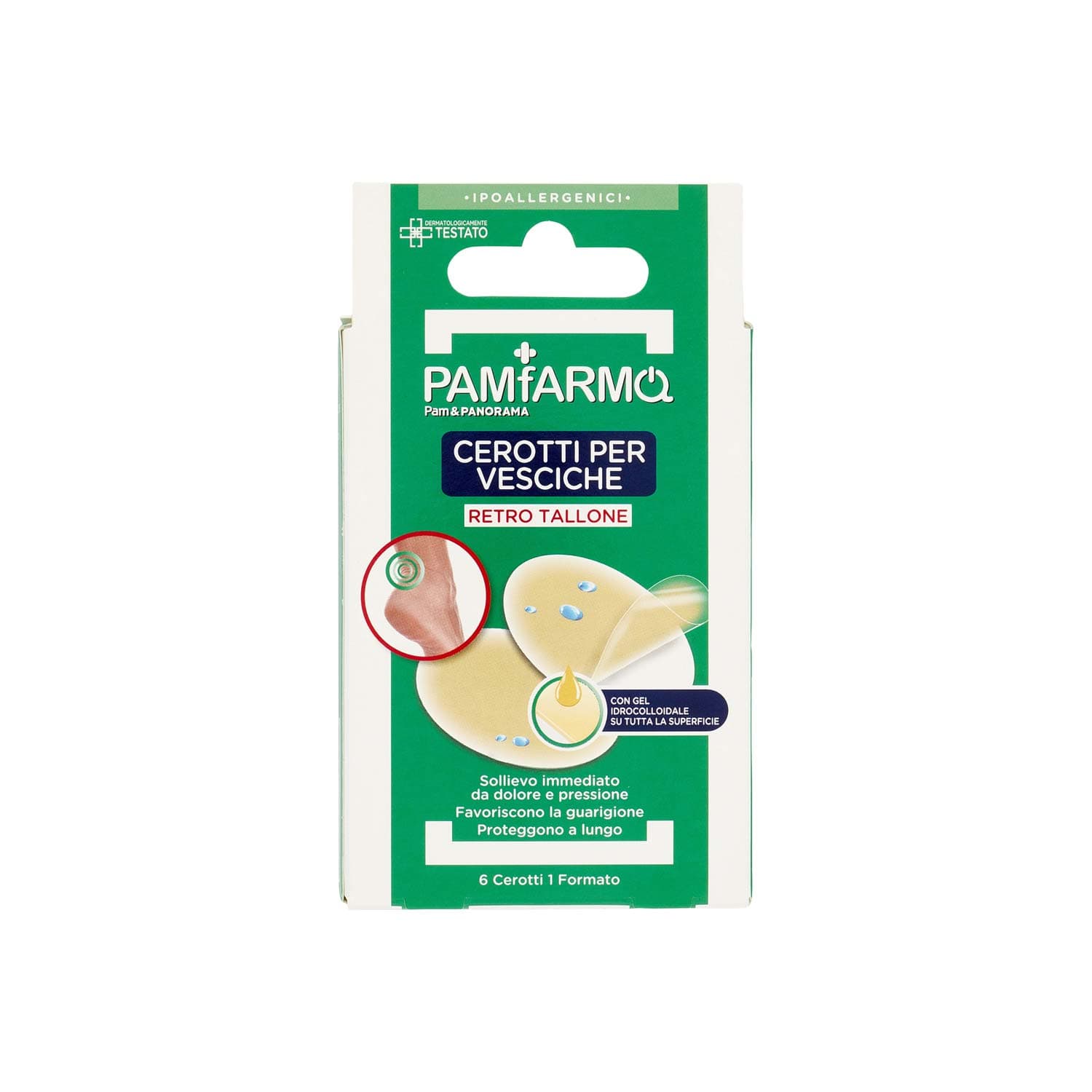 PAMFARMA Cerotti per Vesciche Retro Tallone 1 Formato 6 pz – immagine 3