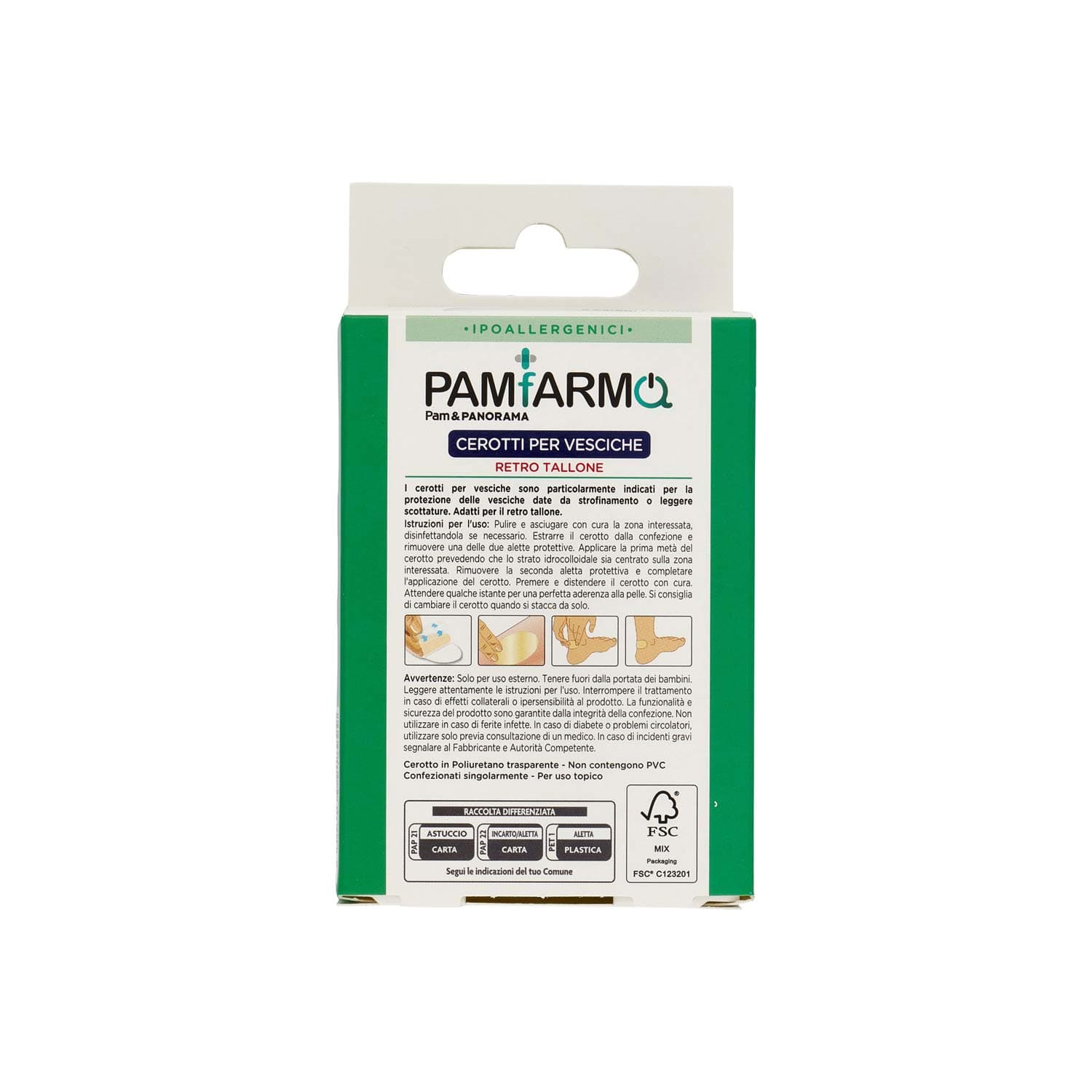 PAMFARMA Cerotti per Vesciche Retro Tallone 1 Formato 6 pz – immagine 5