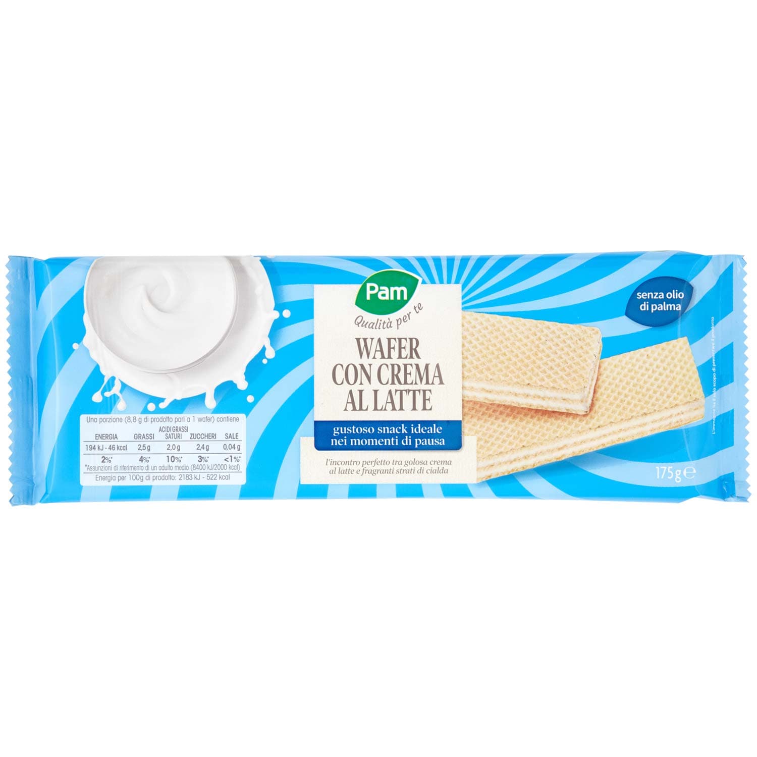 PAM PANORAMA Wafer con crema al latte 175 g – immagine 3