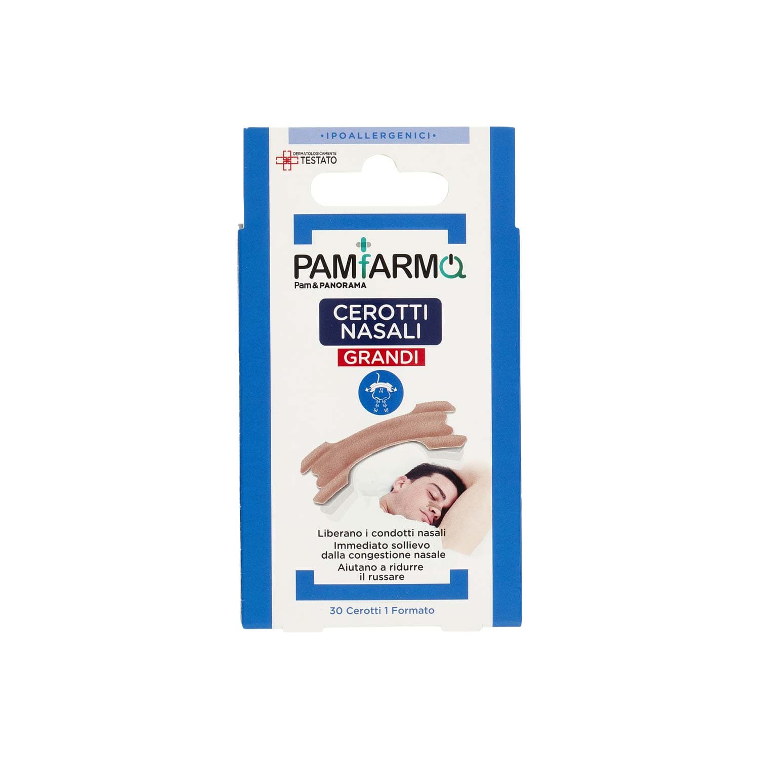 PAMFARMA Cerotti Nasali Grandi 1 Formato 30 pz – immagine 3