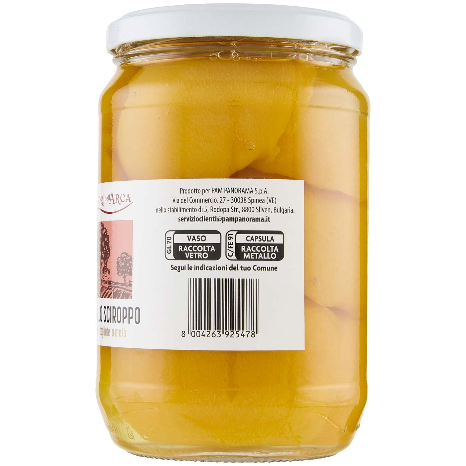 TESORI DELL'ARCA Pesche allo Sciroppo 680 g – immagine 6
