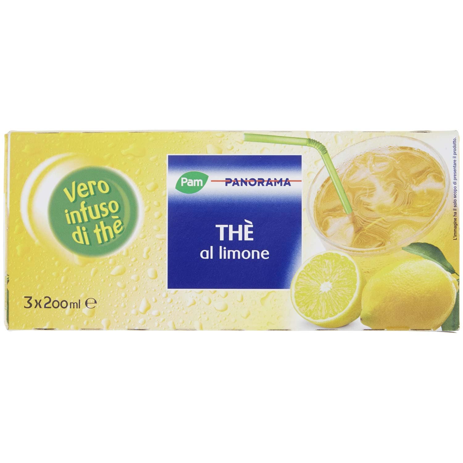 PAM PANORAMA Thè all limone 600 ml (200ml x 3) – immagine 3