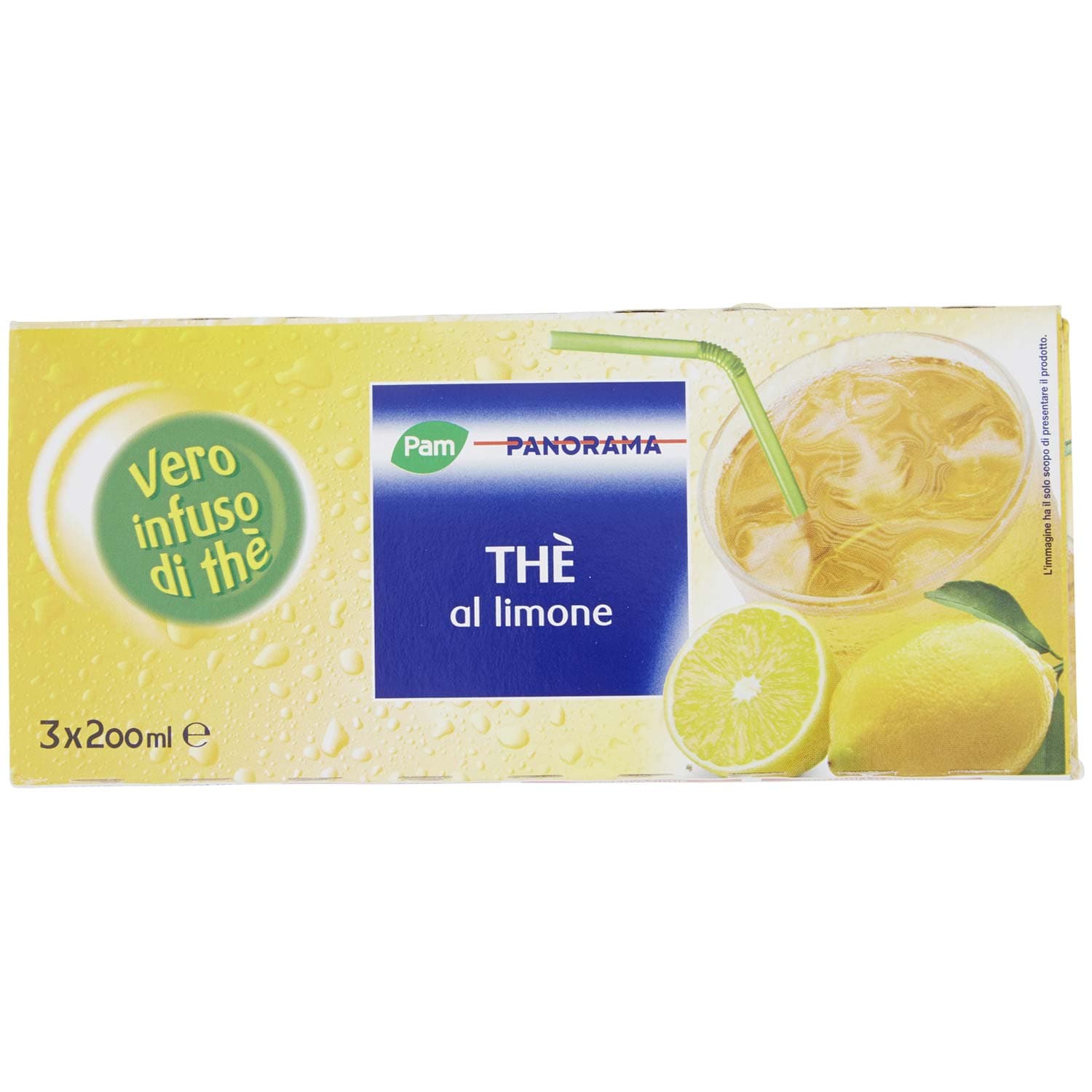 PAM PANORAMA Thè all limone 600 ml (200ml x 3) – immagine 5