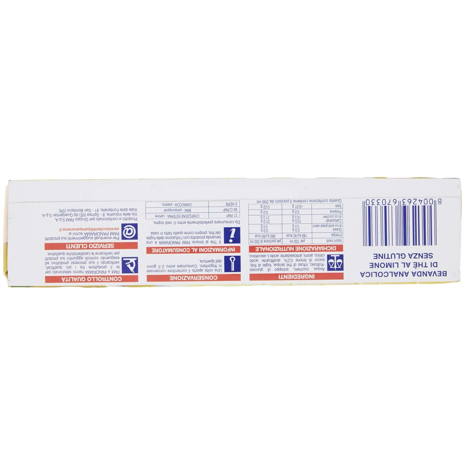 PAM PANORAMA Thè all limone 600 ml (200ml x 3) – immagine 8
