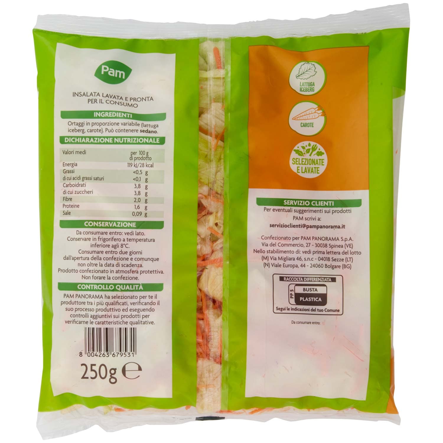 PAM Iceberg e Carote 250 g – immagine 5