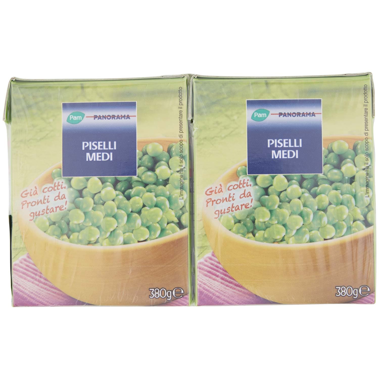 PAM PANORAMA Piselli Medi 760g (380g x 2) – immagine 3