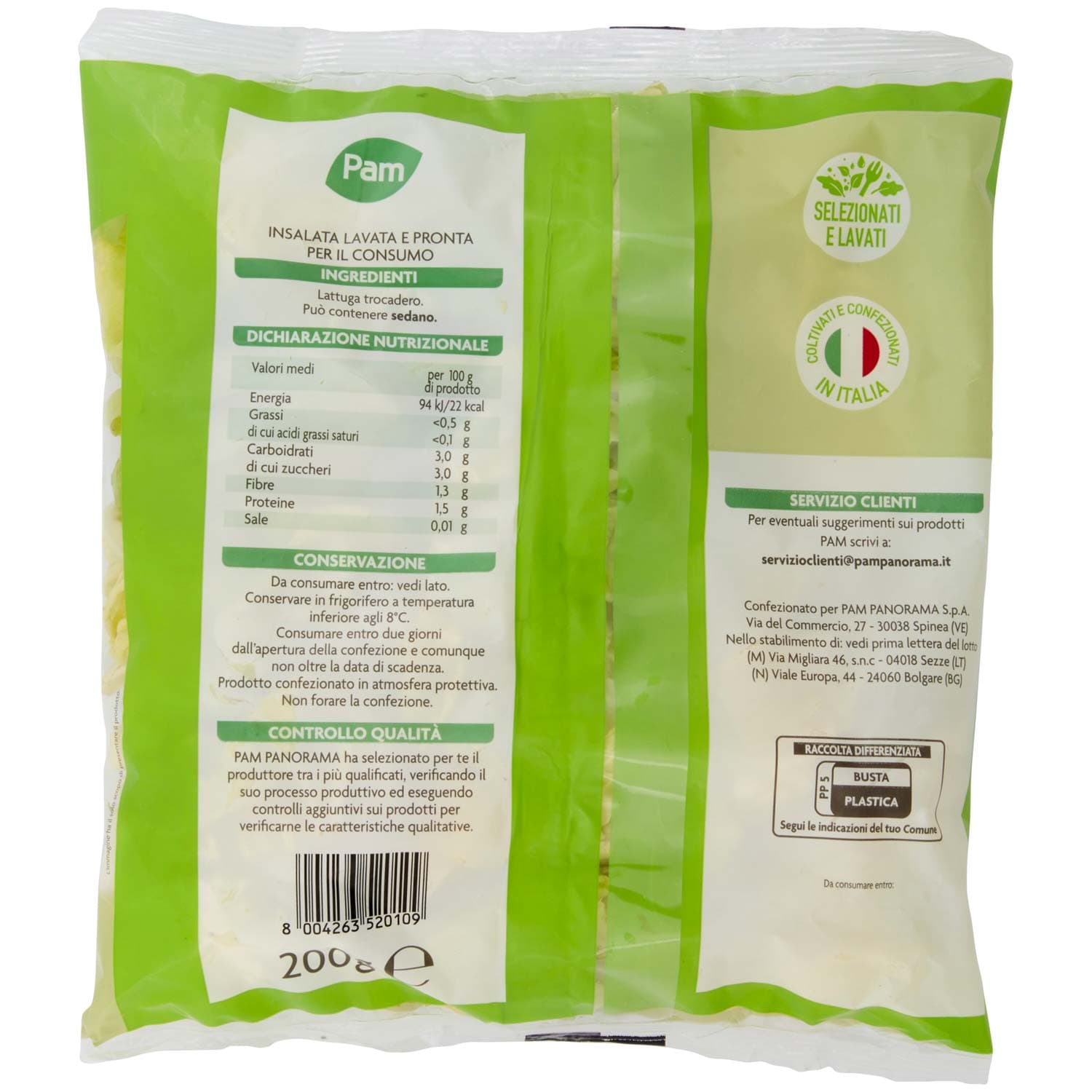 PAM Cuori di Lattuga 200 g – immagine 5