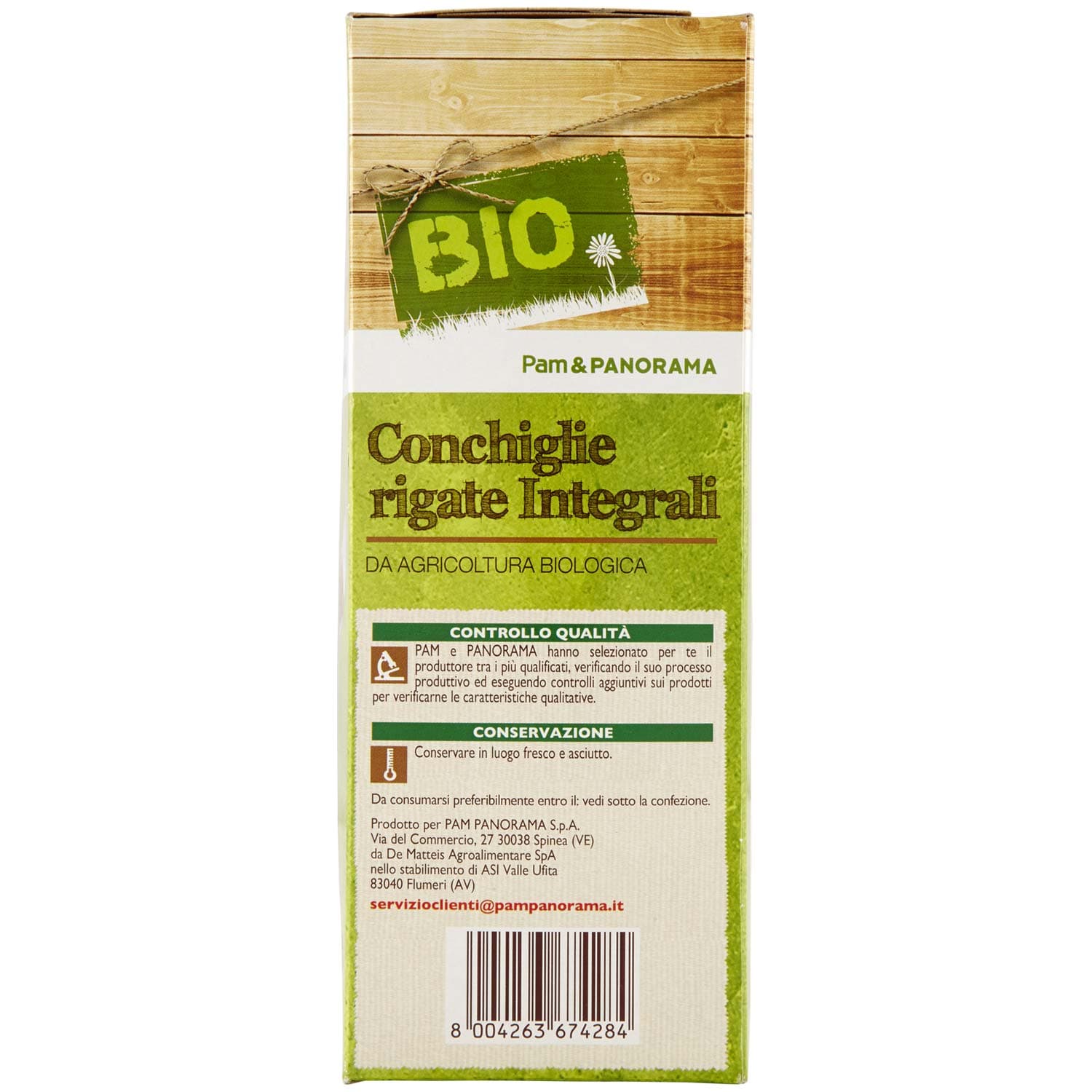 BIO Conchiglie rigate Integrali 500 g – immagine 6