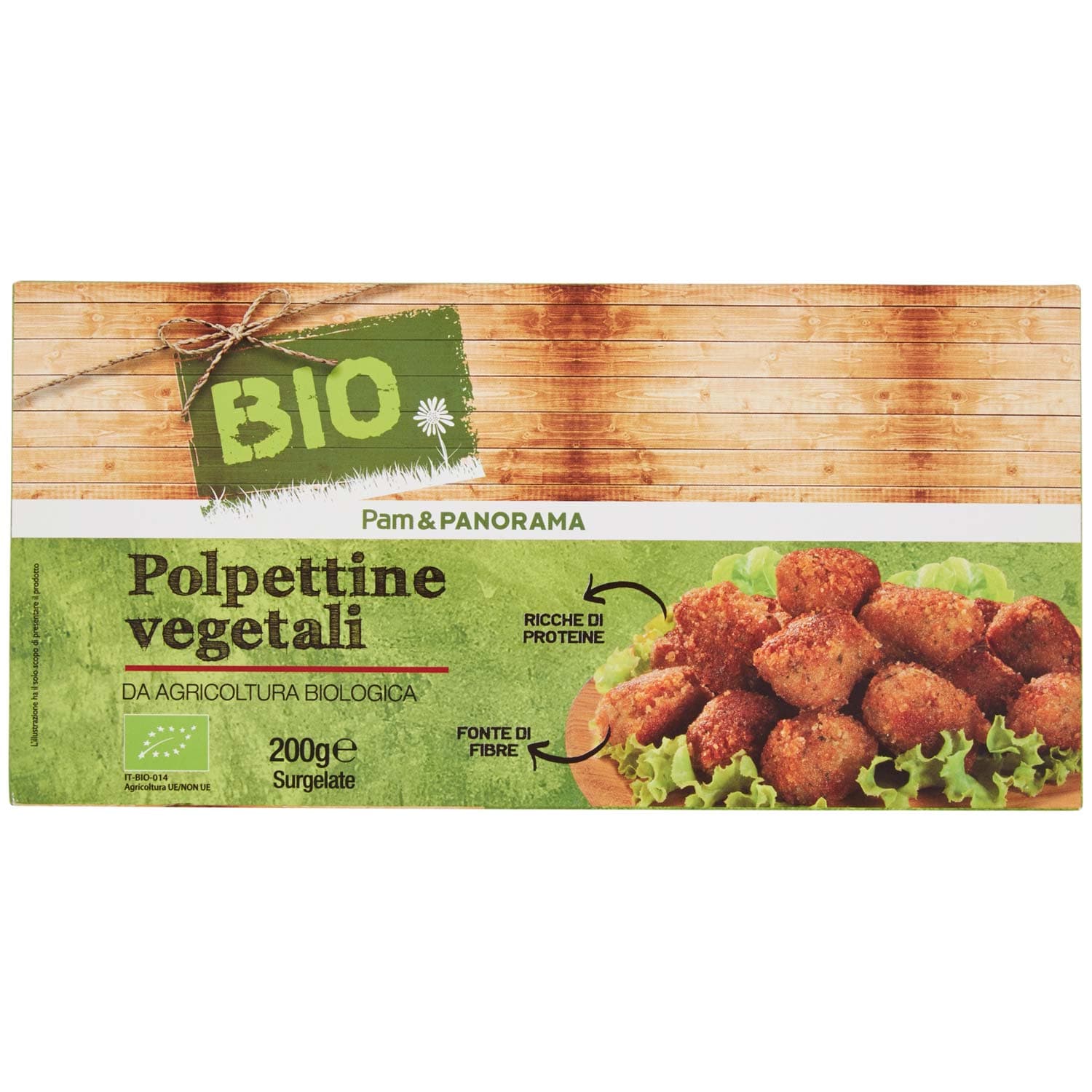 BIO Polpettine vegetali Surgelate 200 g – immagine 3